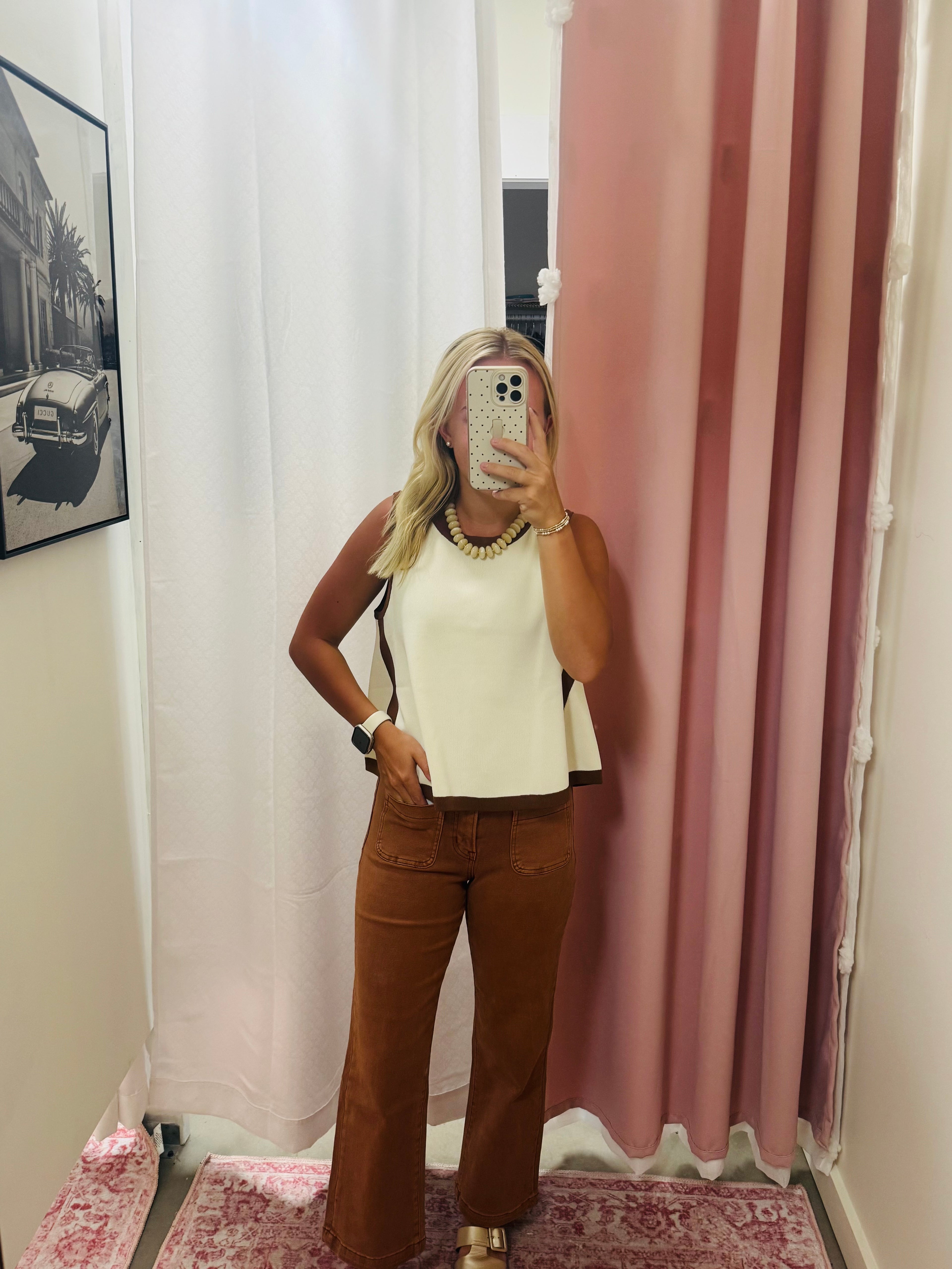 Soft Knit Cream Top