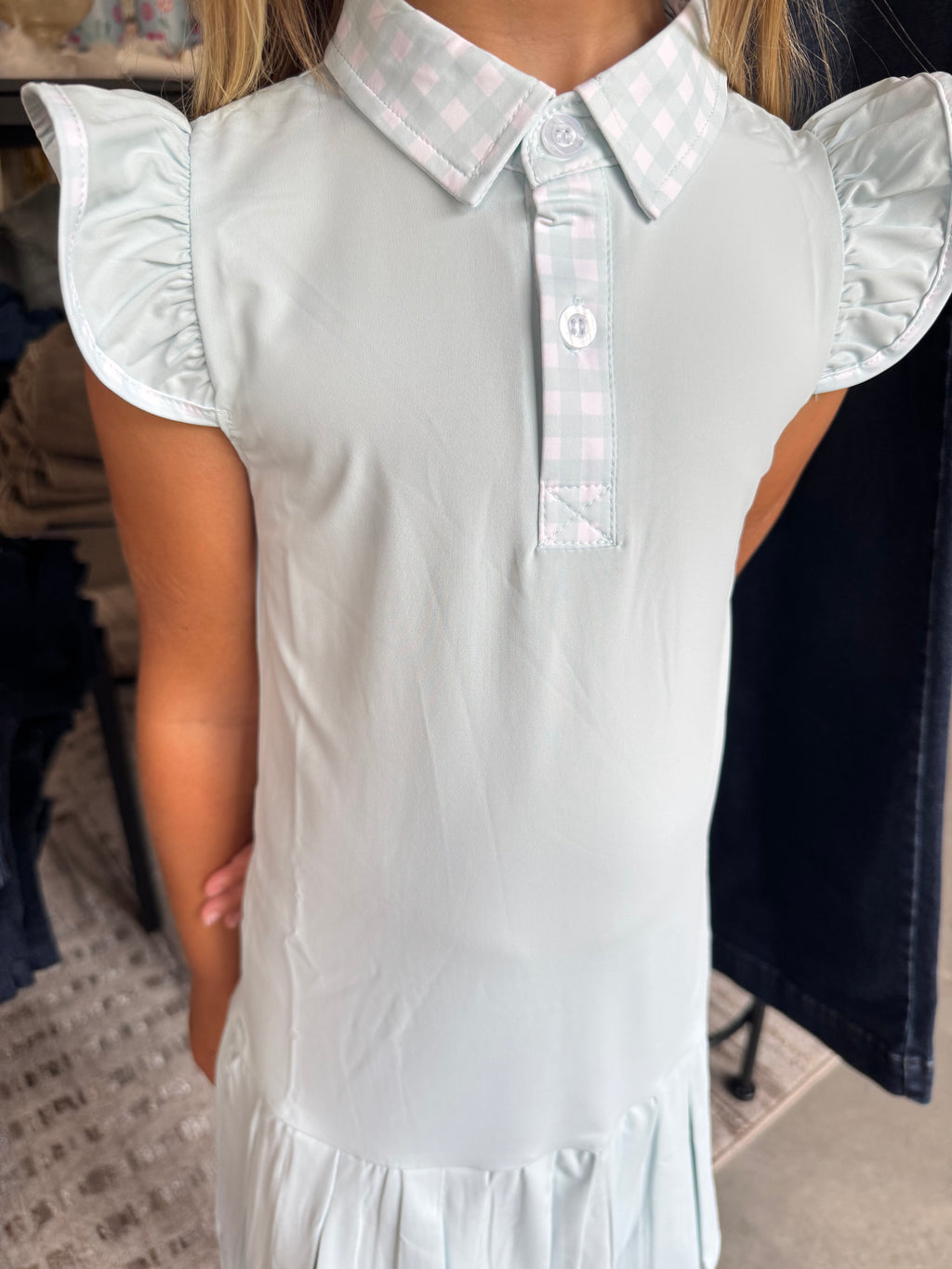 Baby Blue Athletic Dress