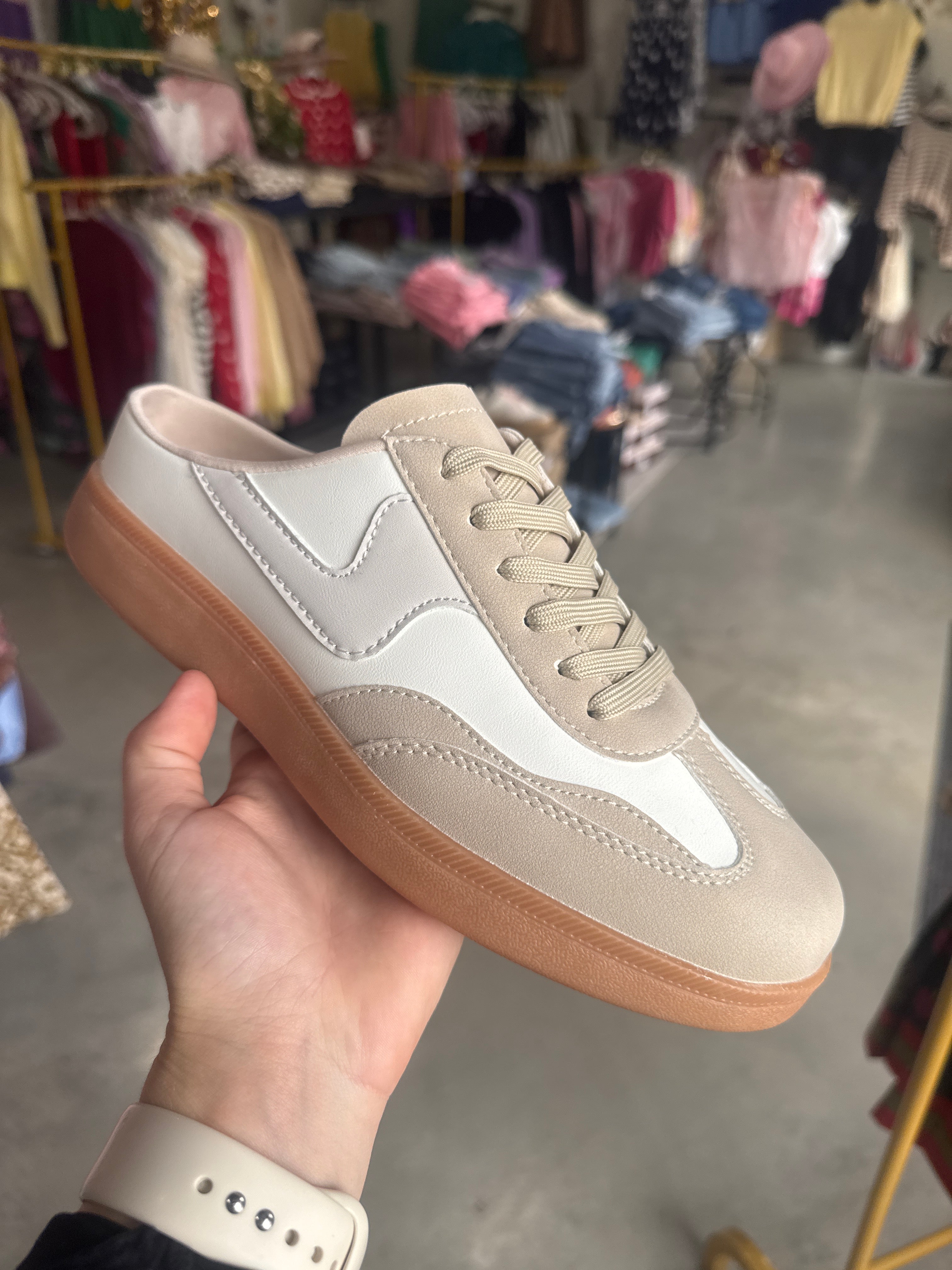 Tan Slip On Sneaker
