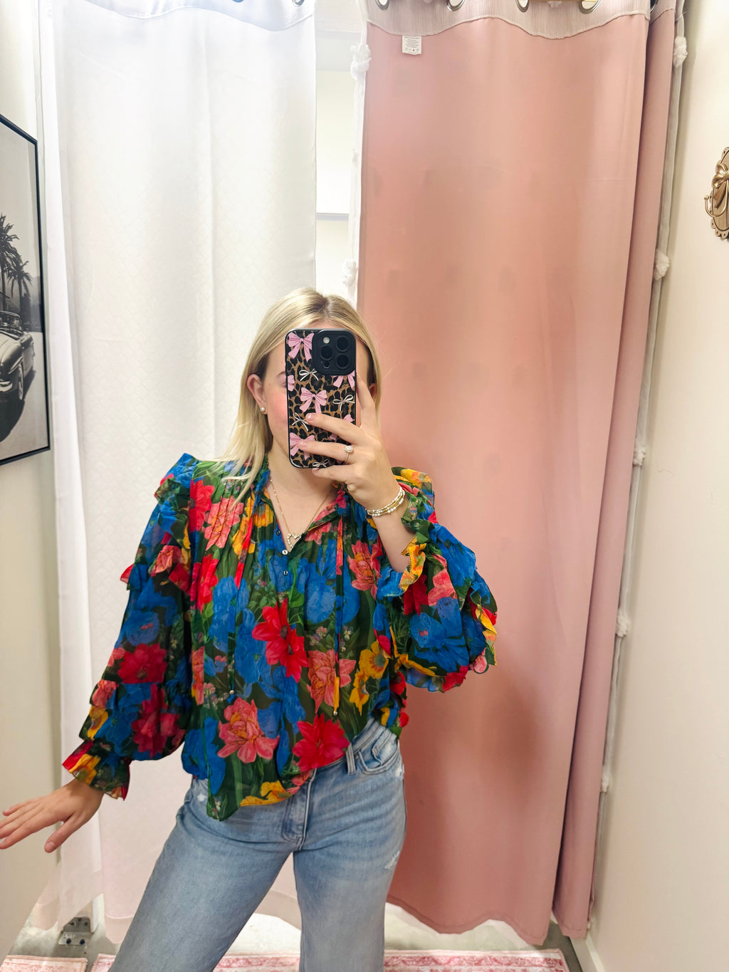 Multi Floral Top