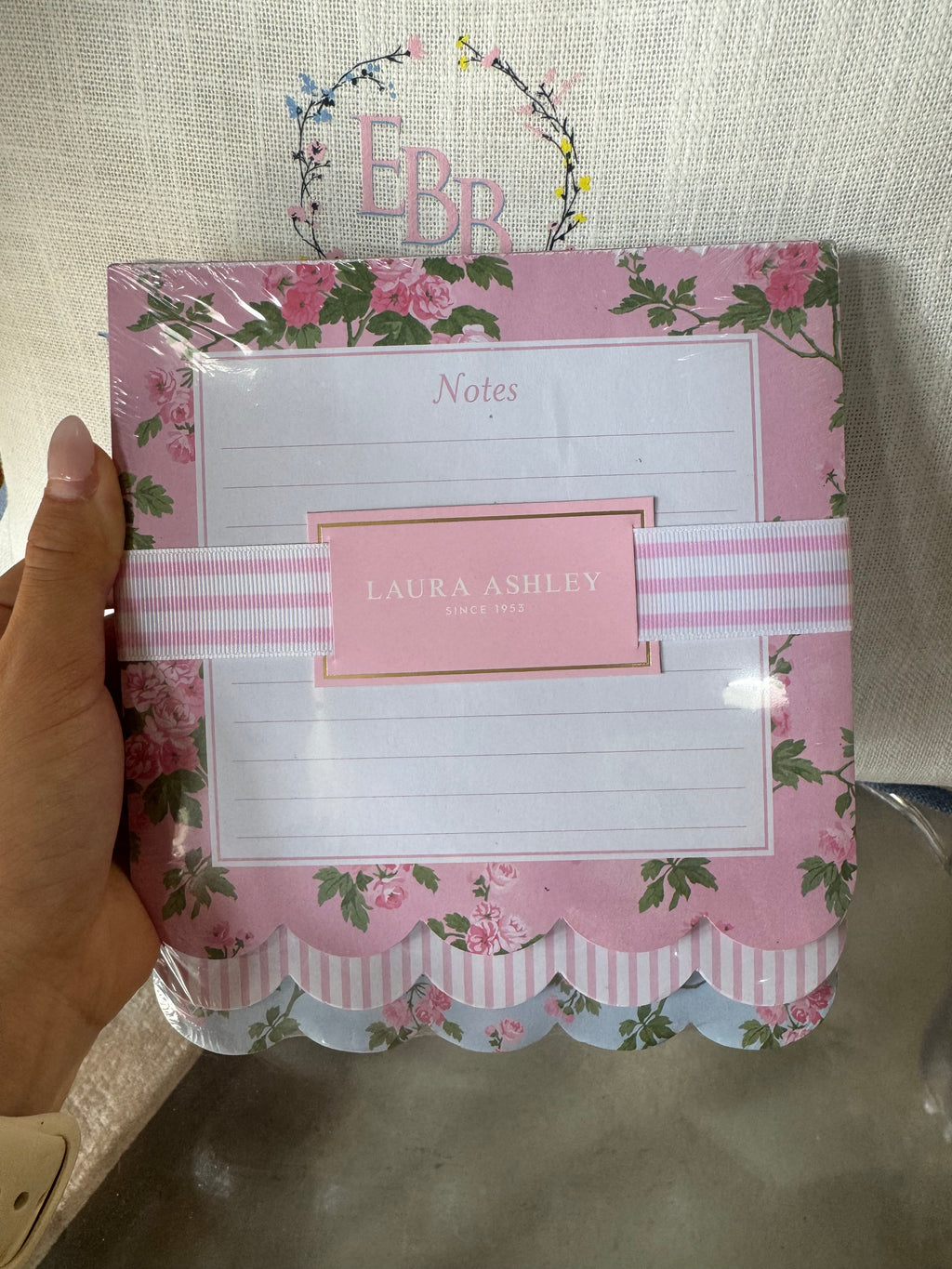 Pink Bloom Notepads Set of 3