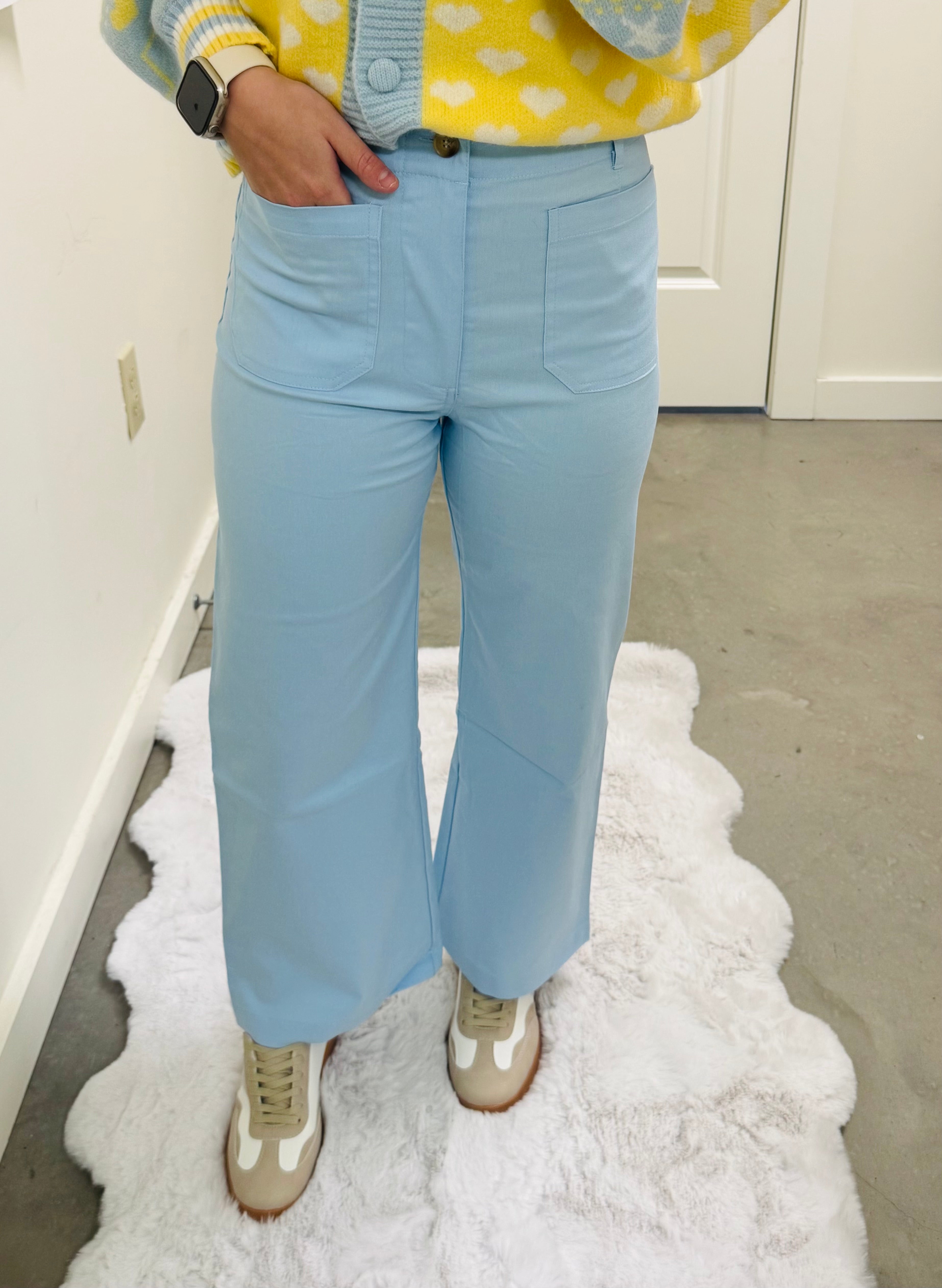 Sky Blue Pants