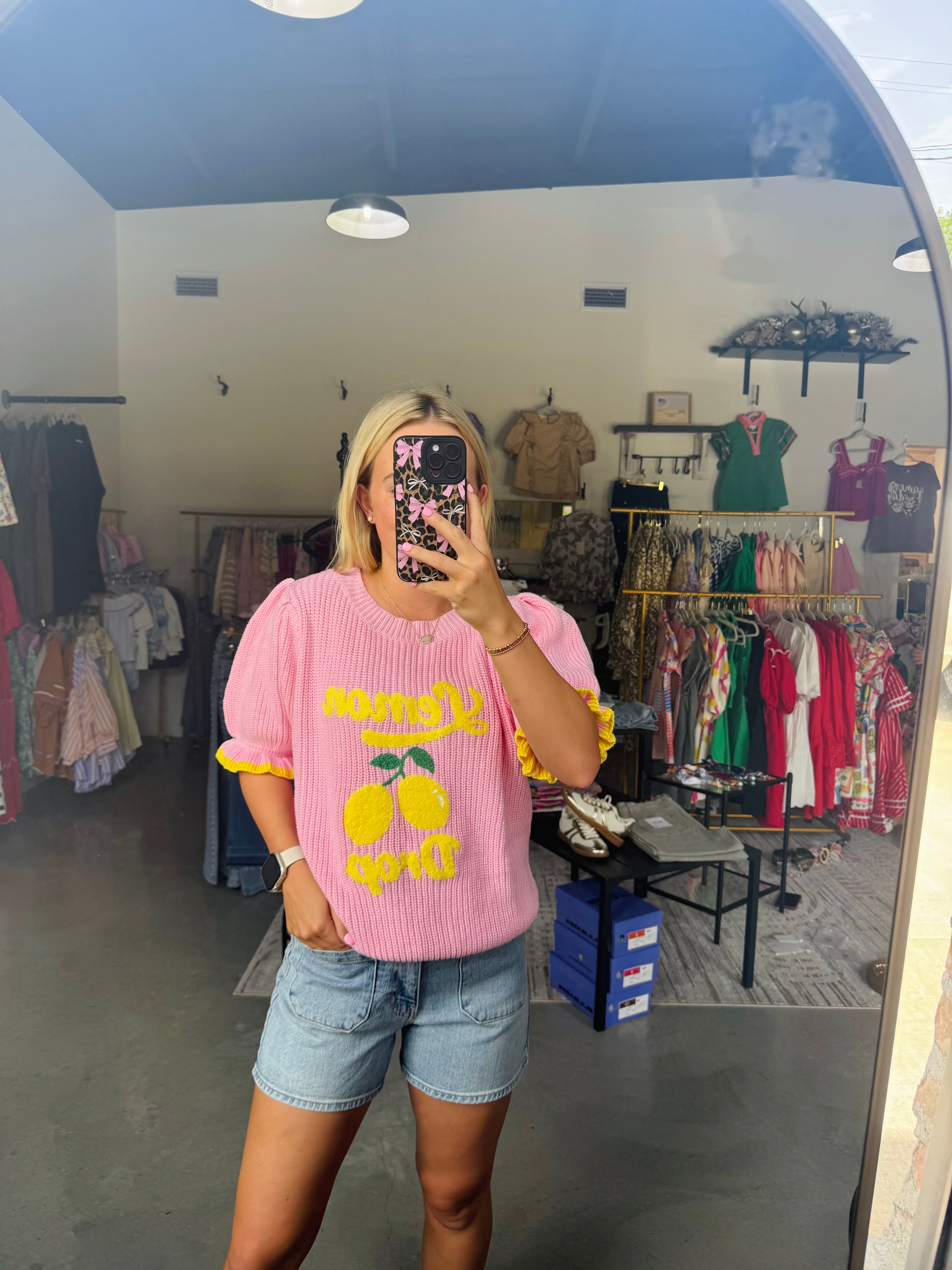 Lemon Drop Knitted Sweater