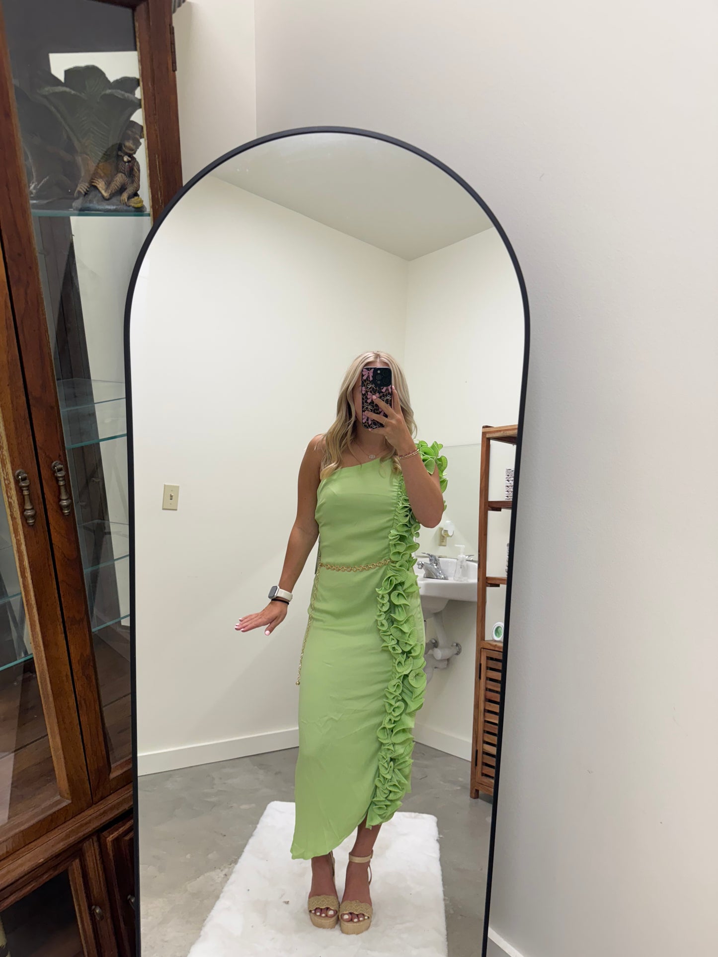 Side Ruffle Dress