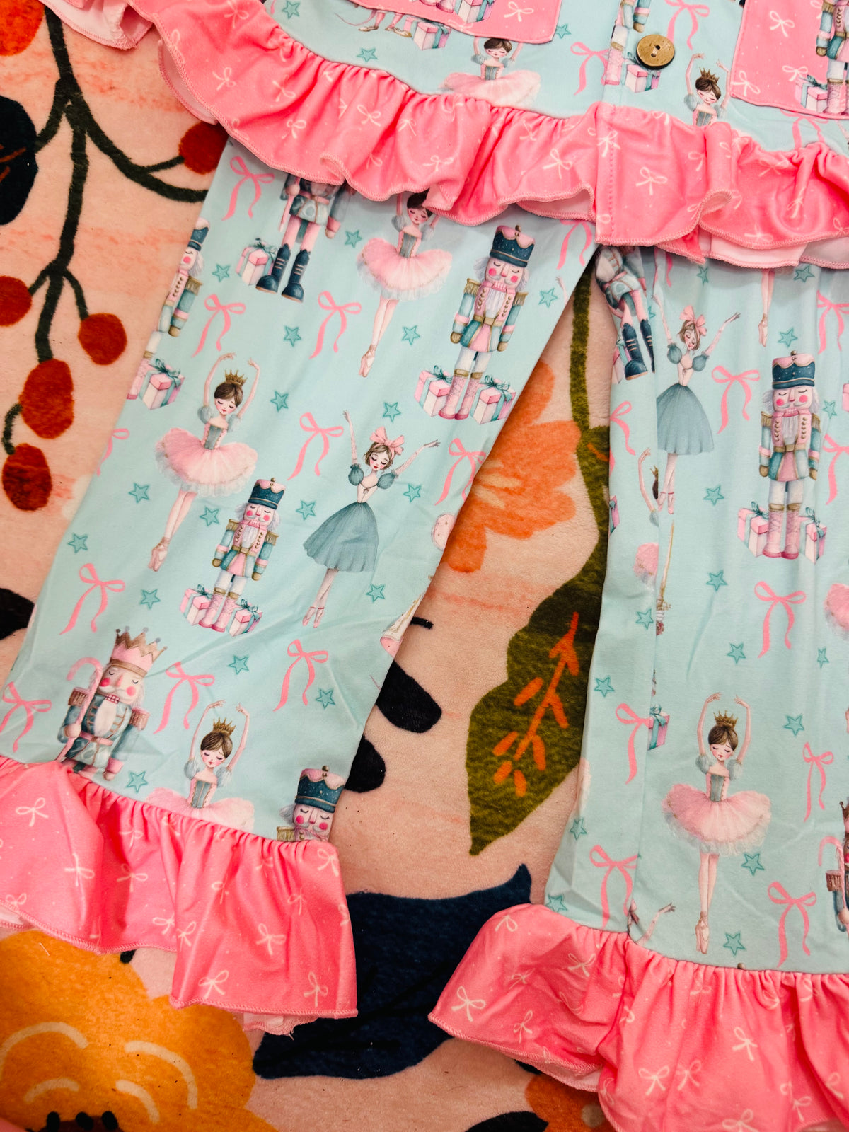 Girls Nutcrackers PJ set