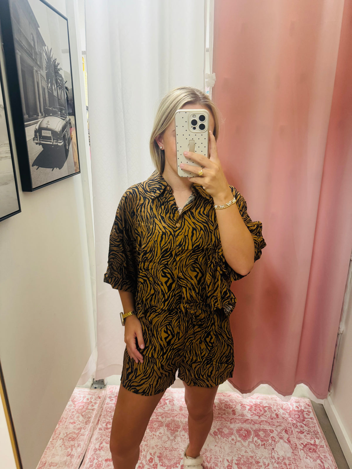 Tiger printed Set