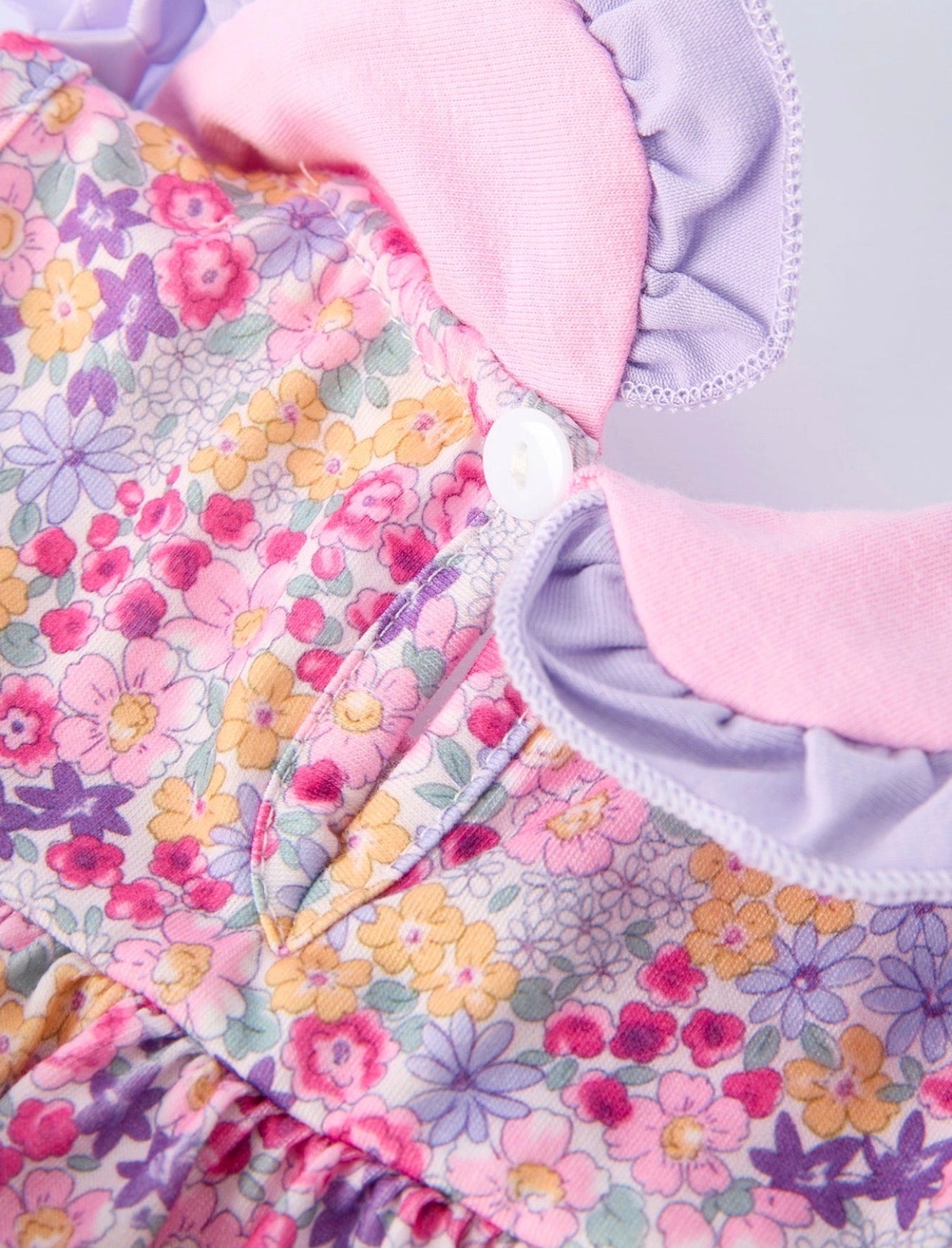 Spring Floral Baby Set