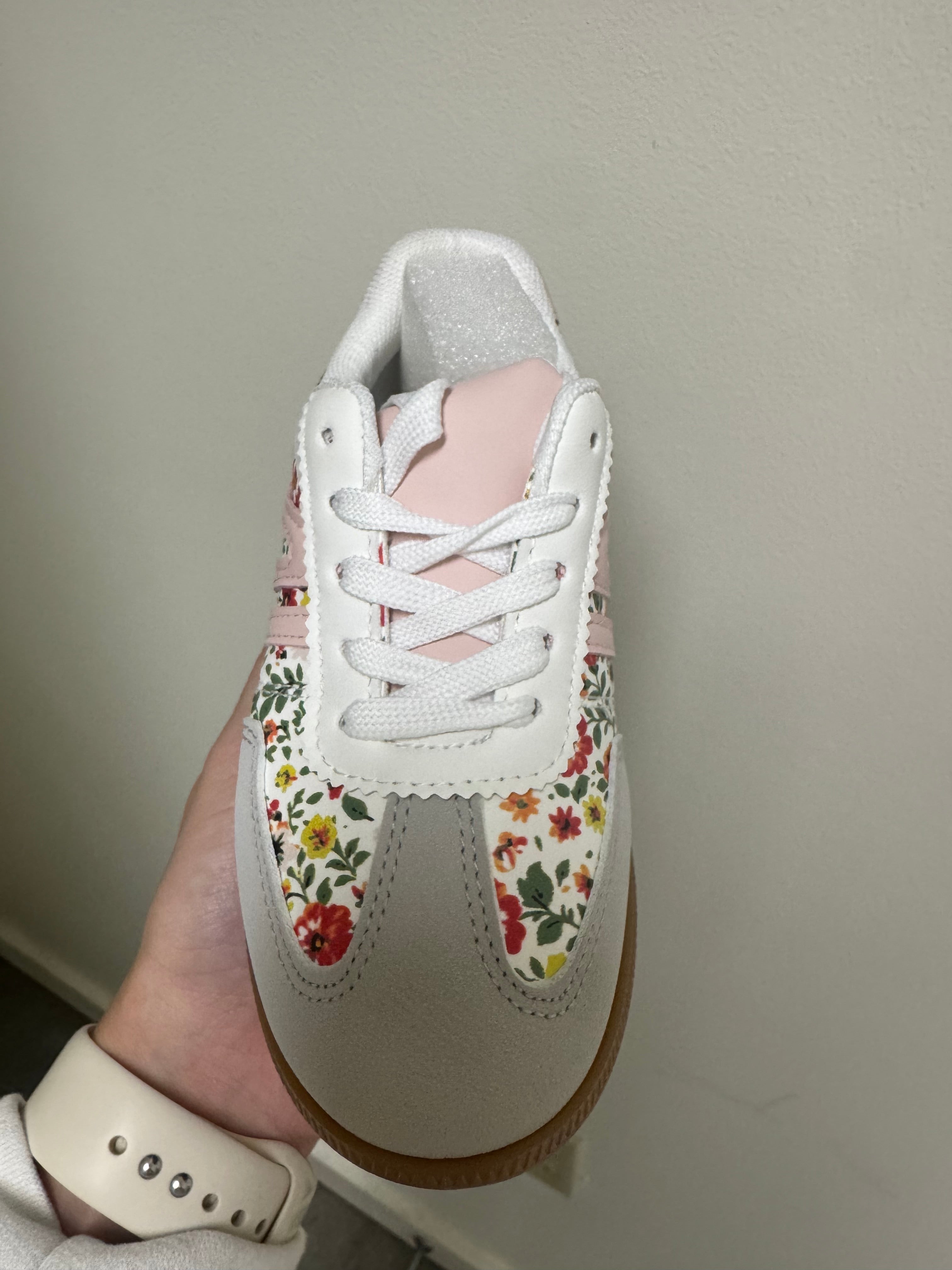 Kids Floral Sneaker