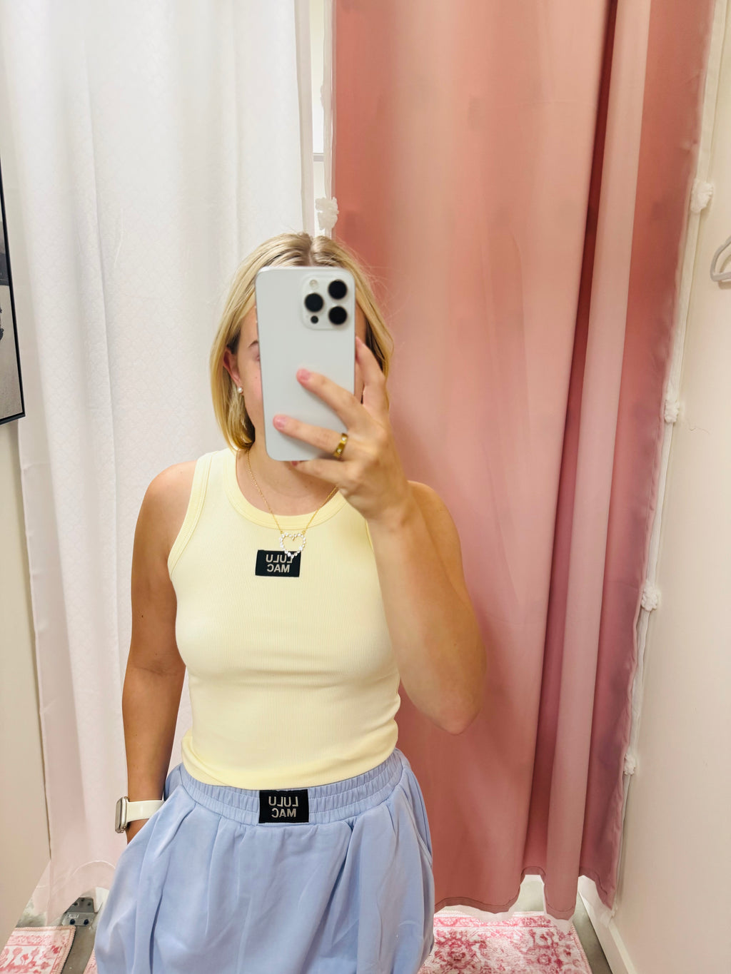 Pale Yellow Tank