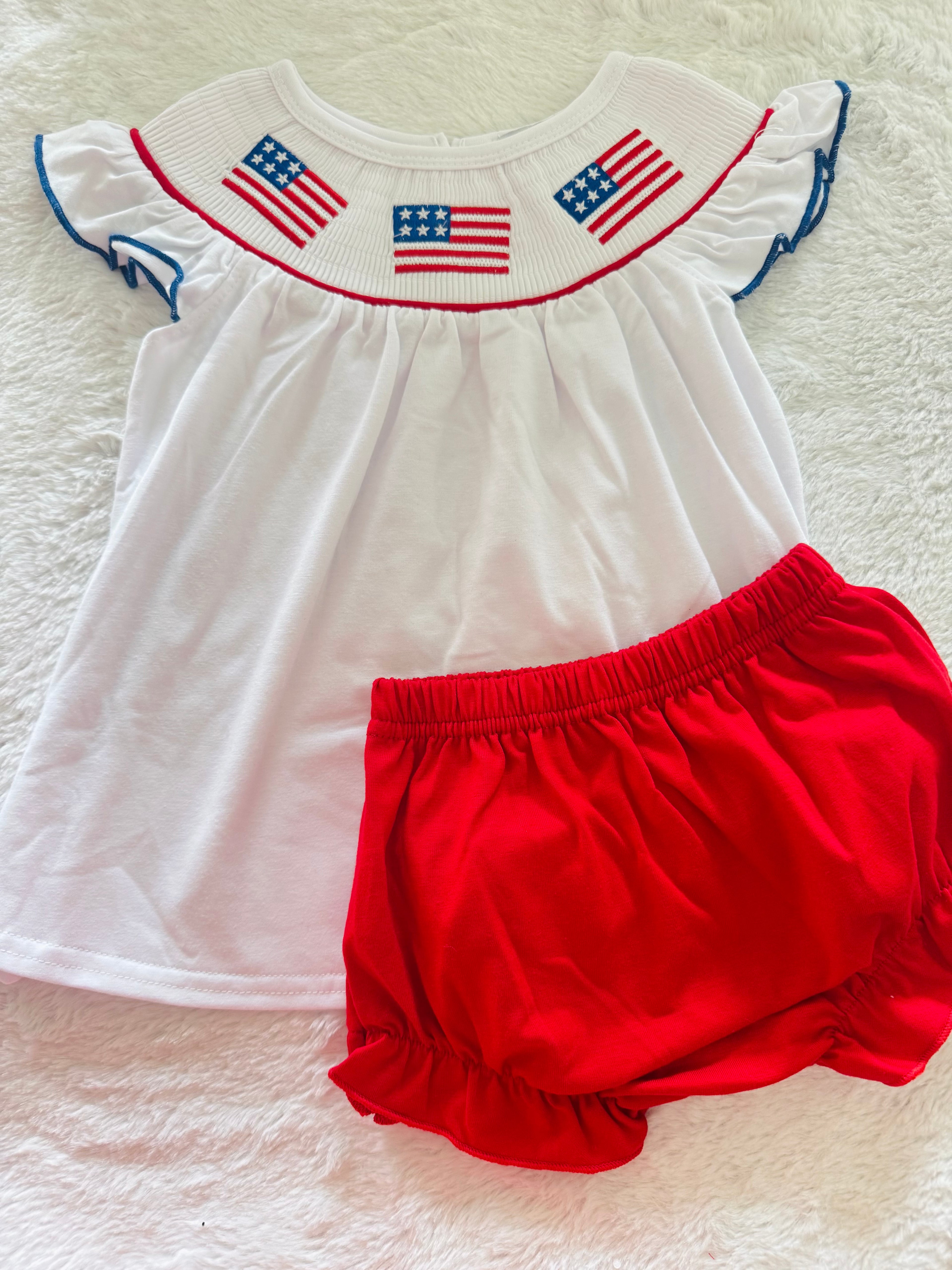 Flag Bloomer Set