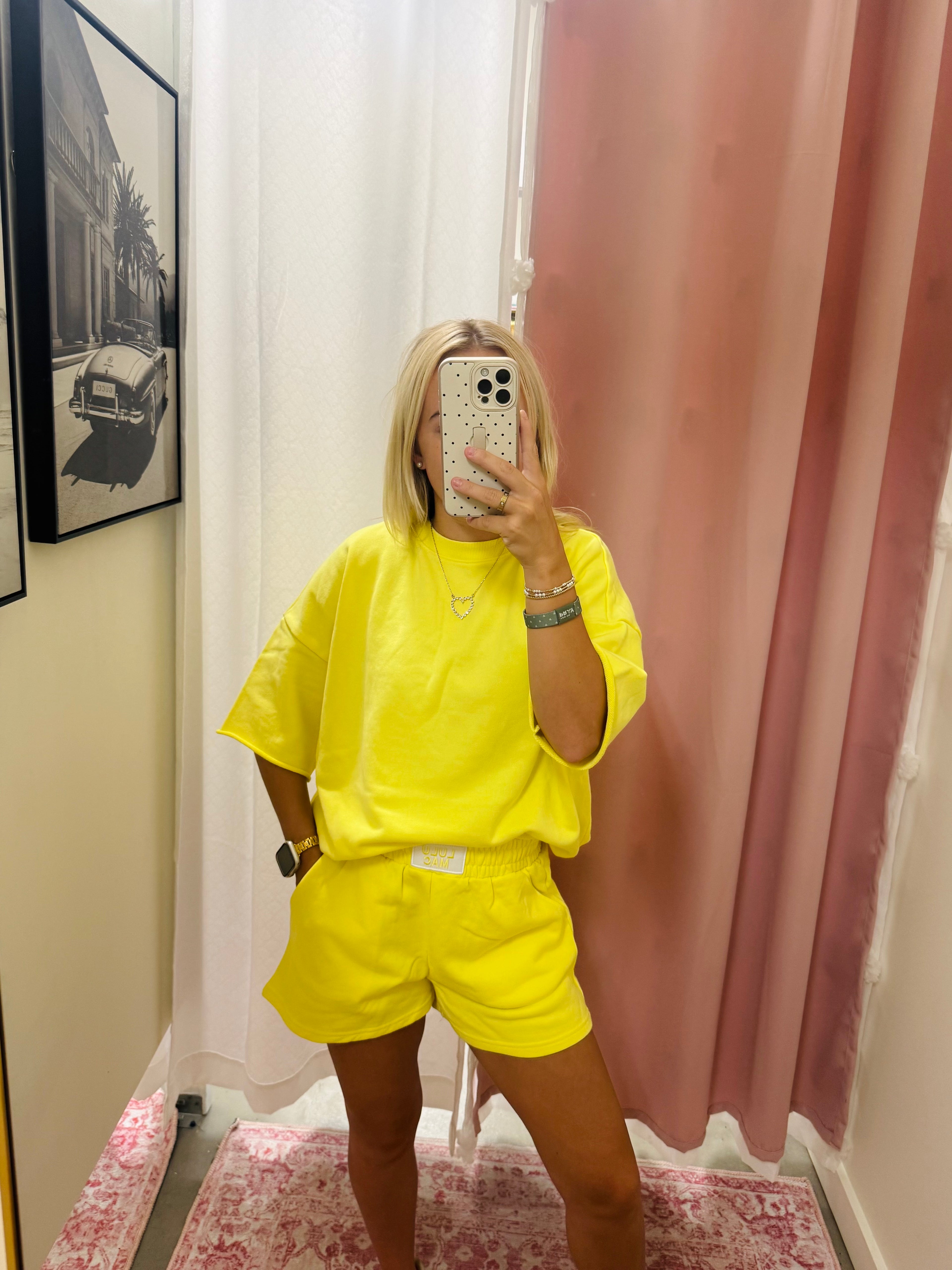 Lulu Mac Yellow S/S Top