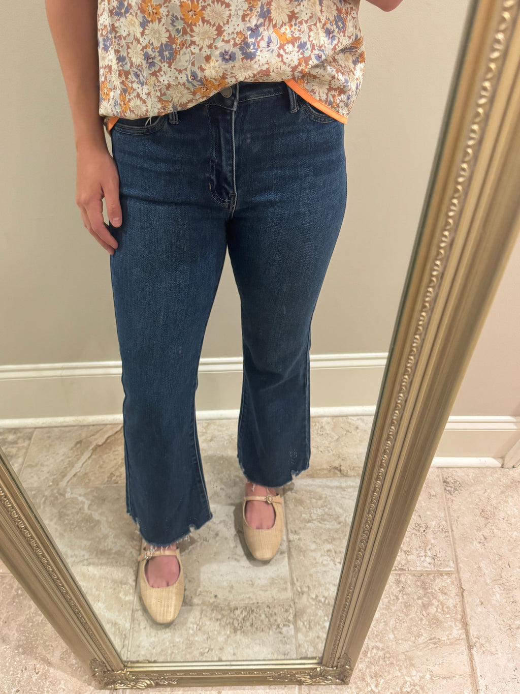 Stacey Crop Flare Jean