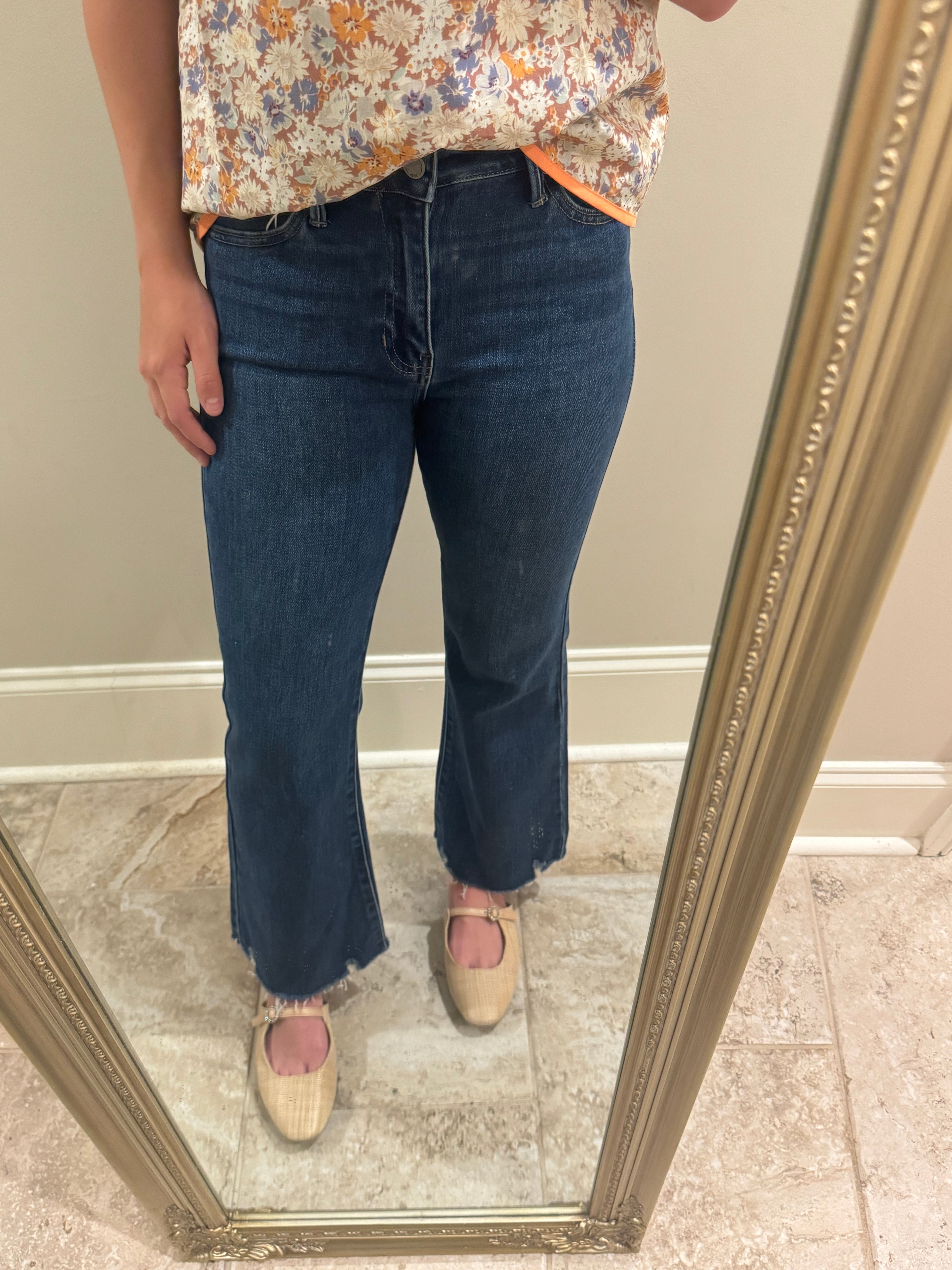 Stacey Crop Flare Jean