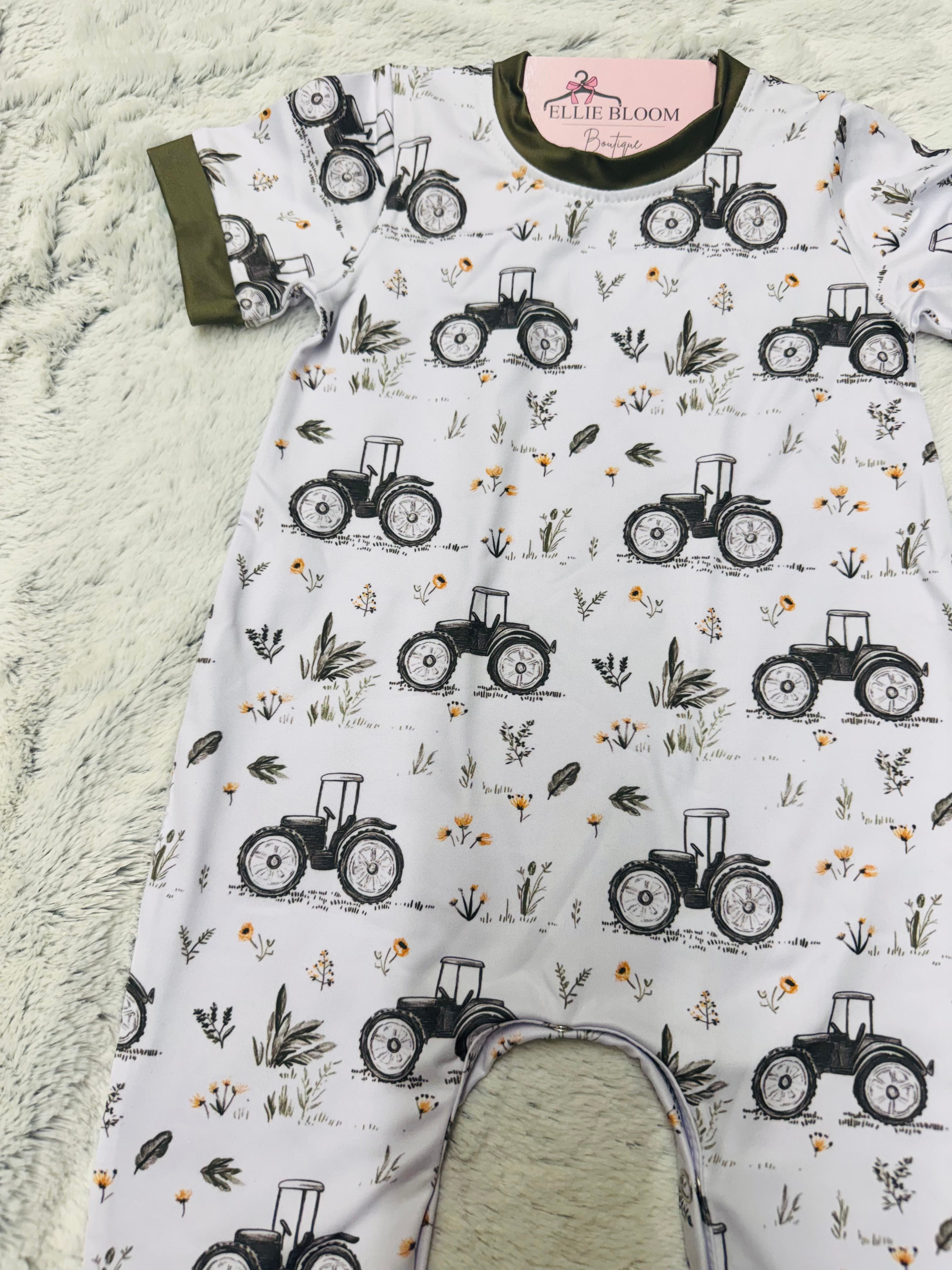 Baby Tractor Outfit