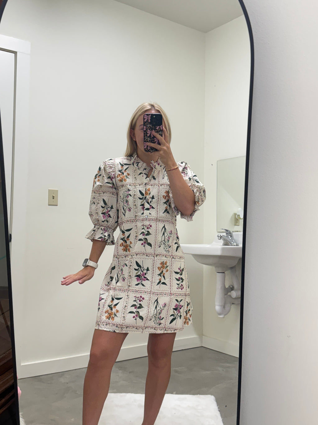 Colorful Fall Flower Dress