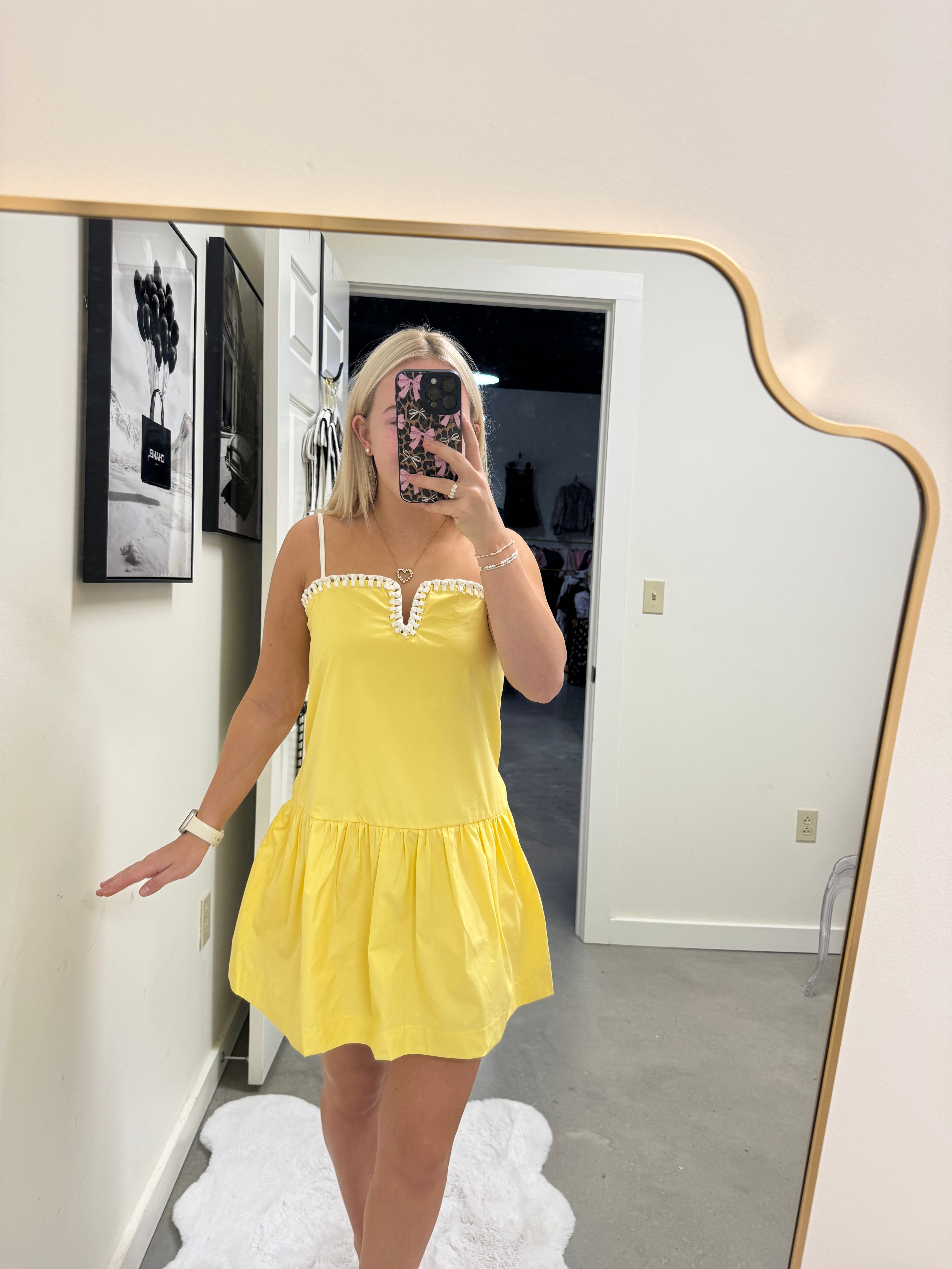Sunny Yellow Dress