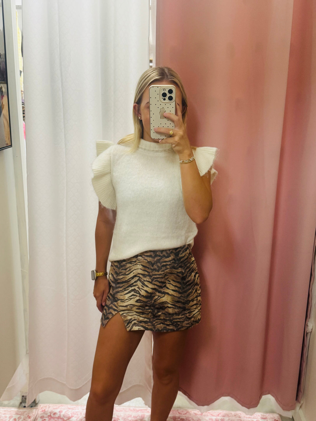 Tiger Jean Skort