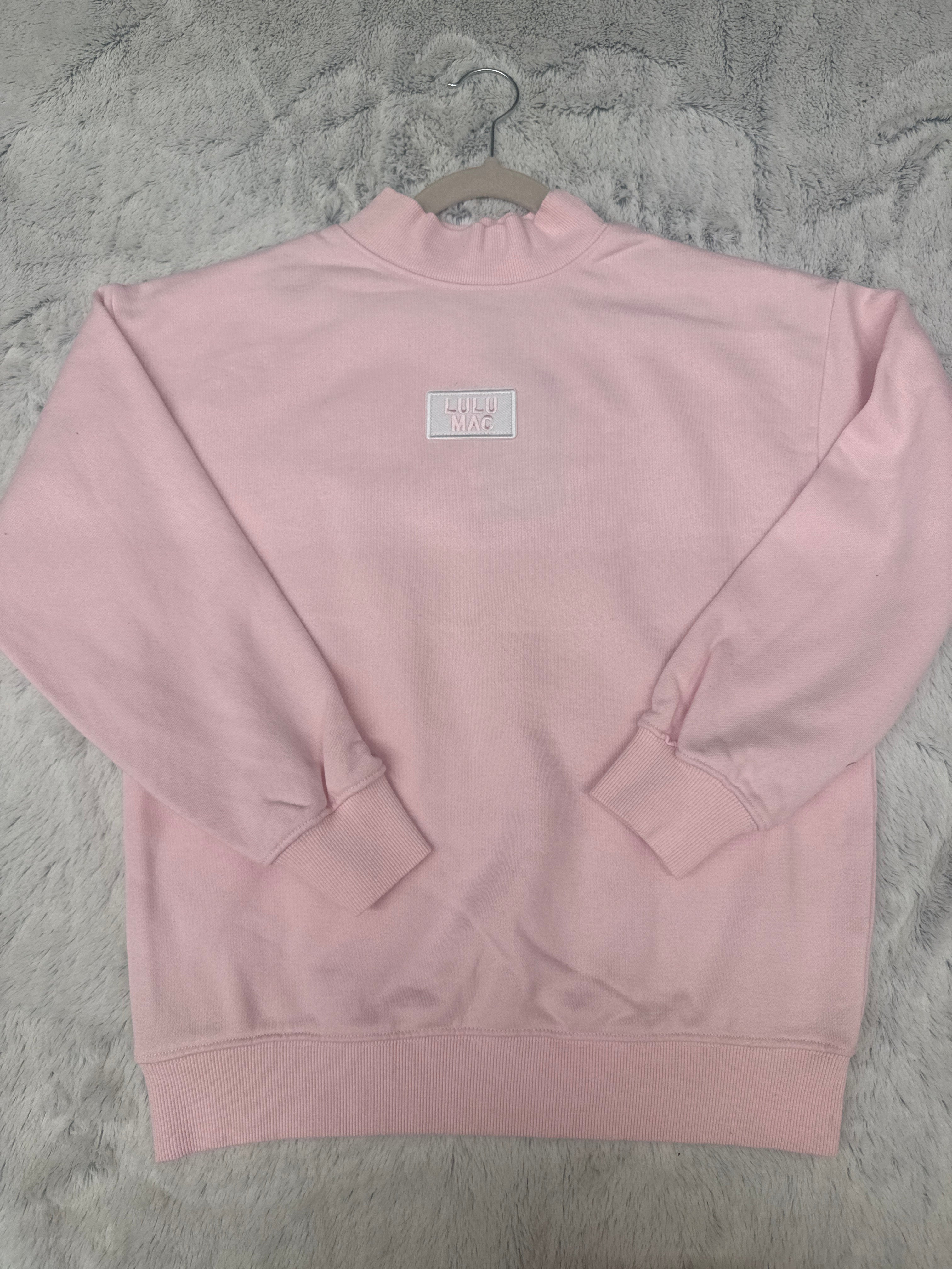 Pink Youth Lulu Mac Mock Neck