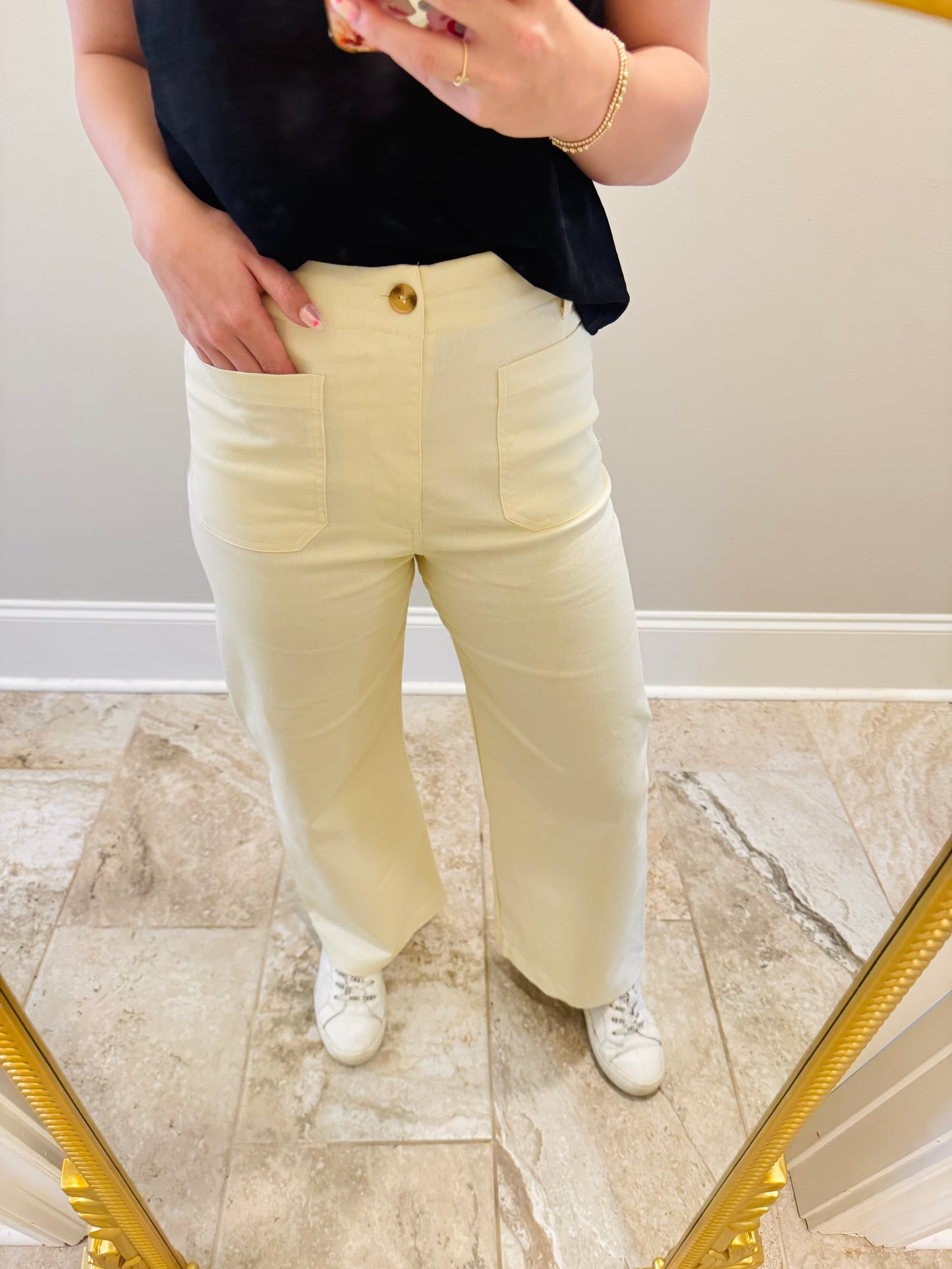 Banana Cream Jeans