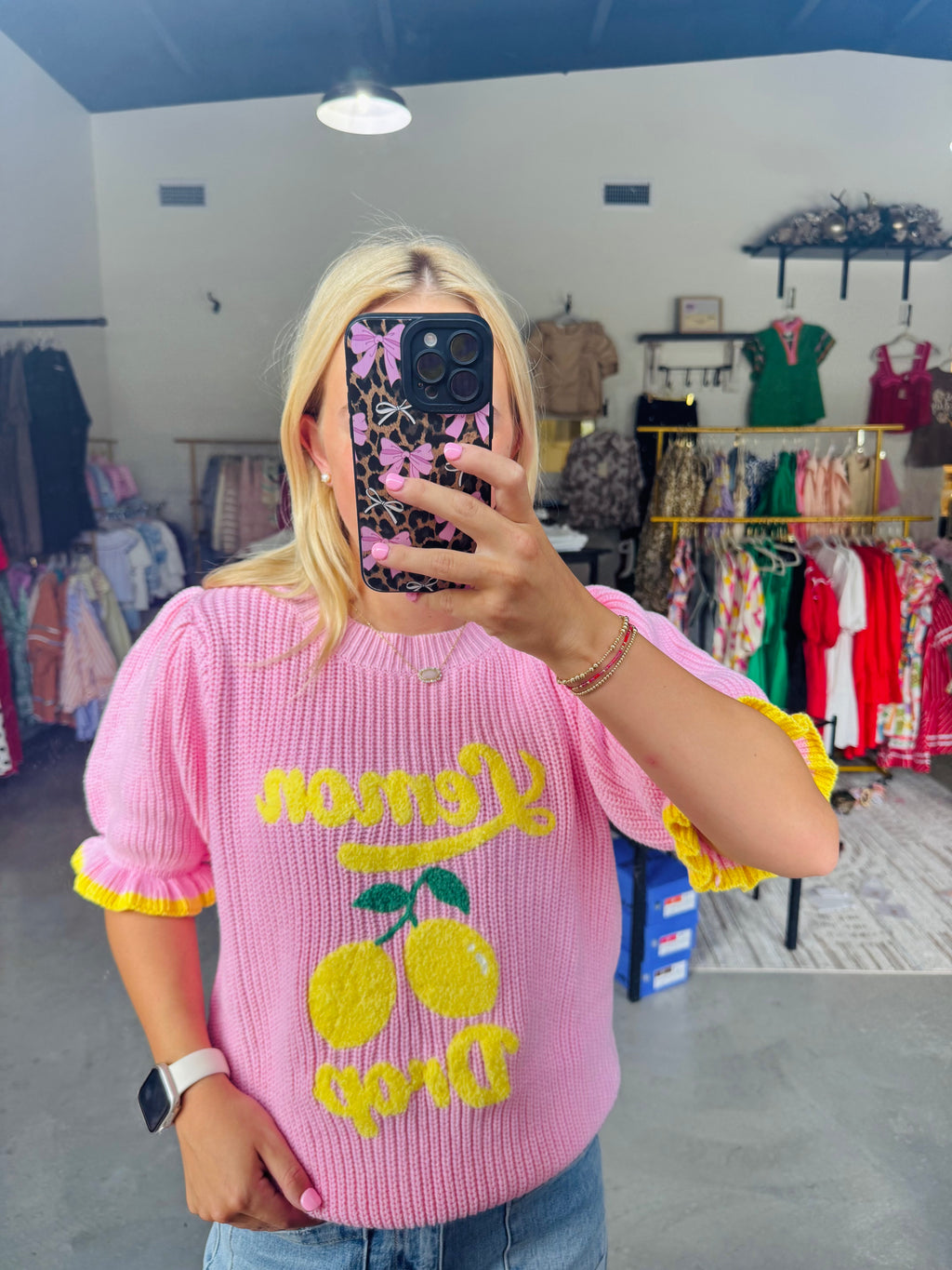 Lemon Drop Knitted Sweater