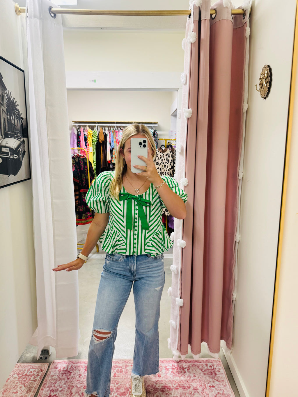 Master’s Peplum Top