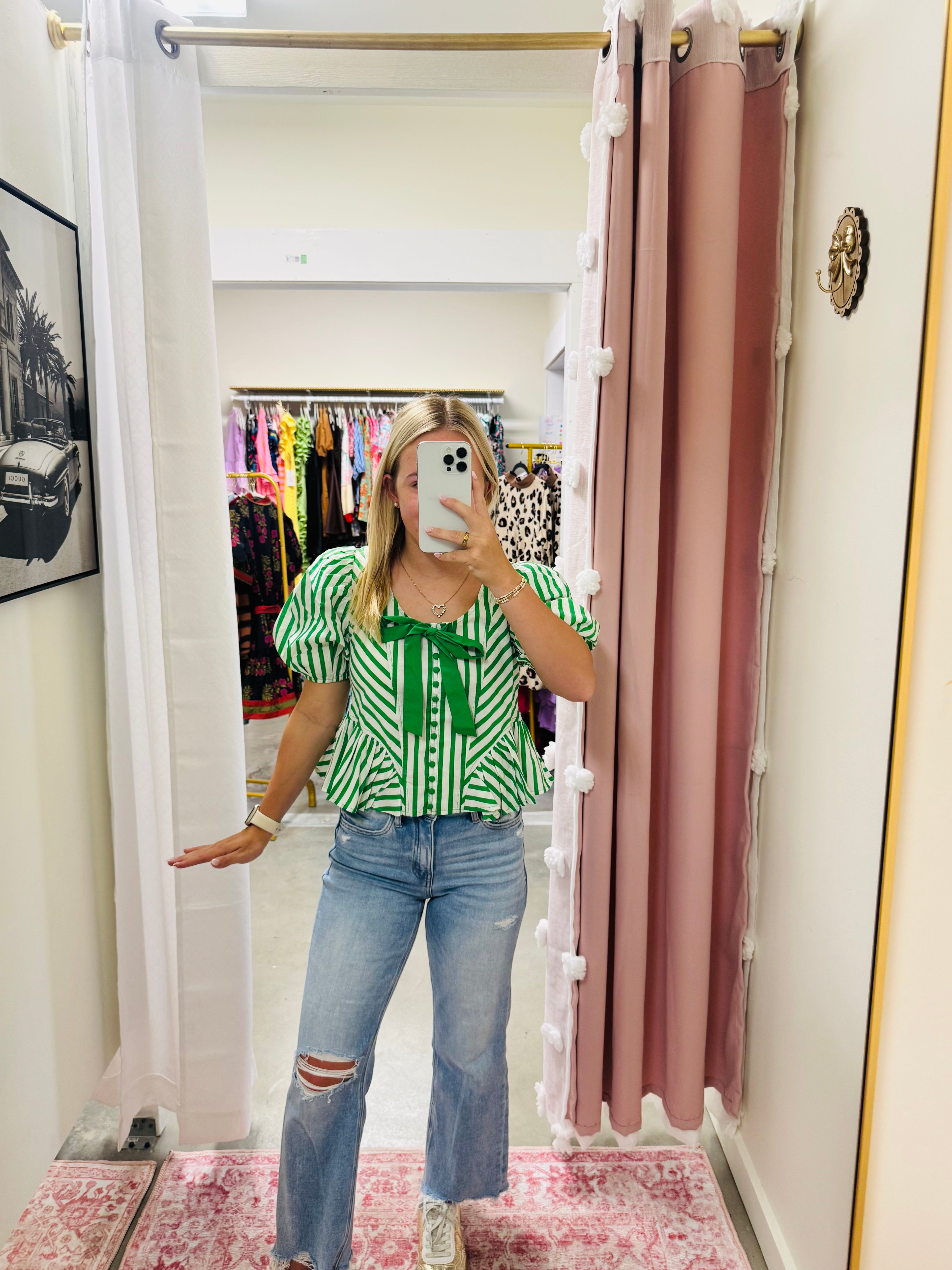 Master’s Peplum Top