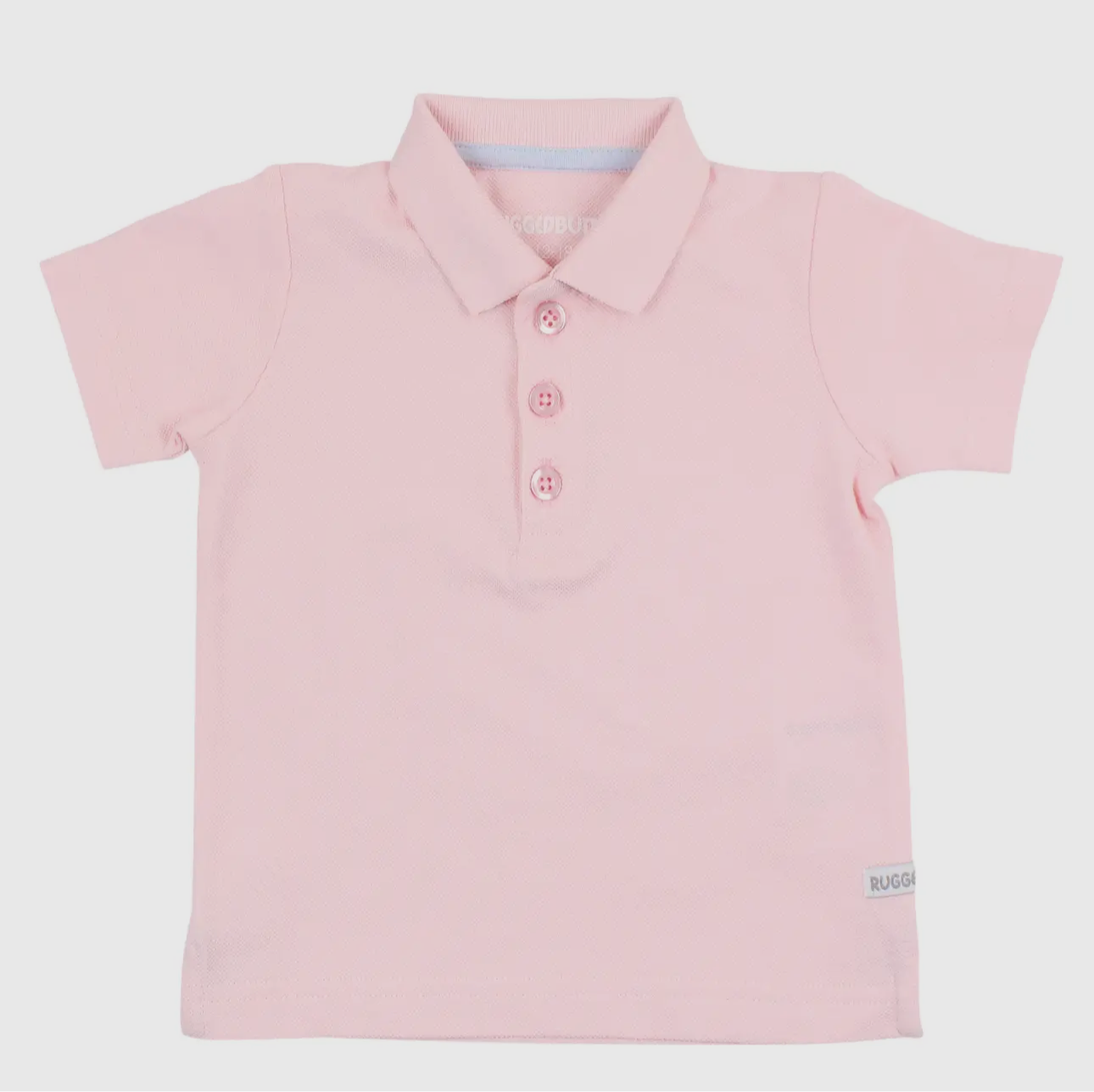 Pink Pique Short Sleeve Polo