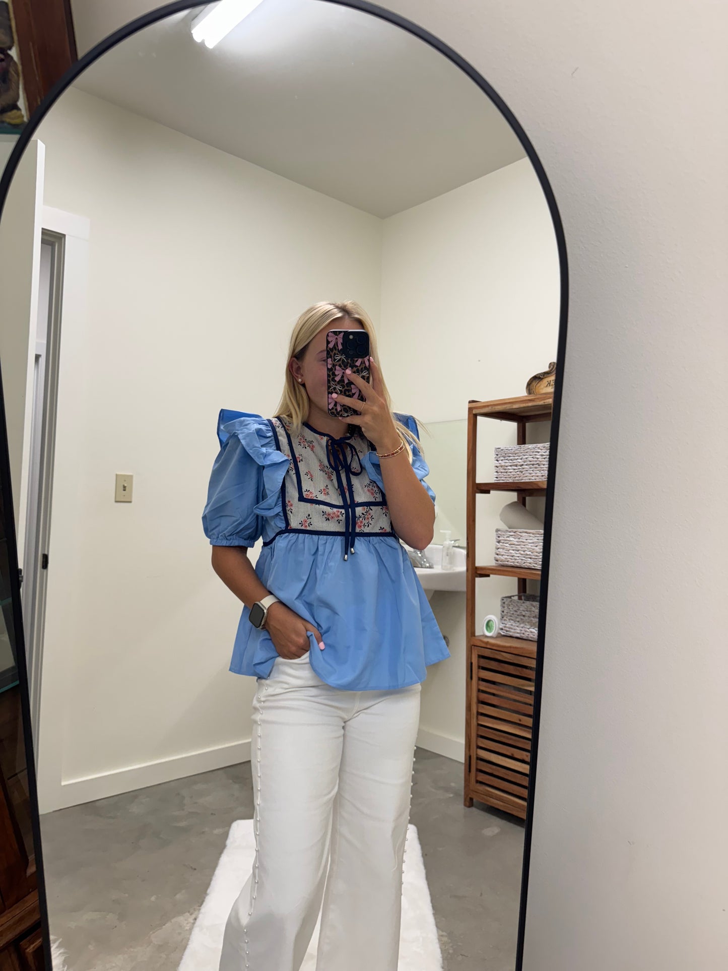 Monday Blues Top