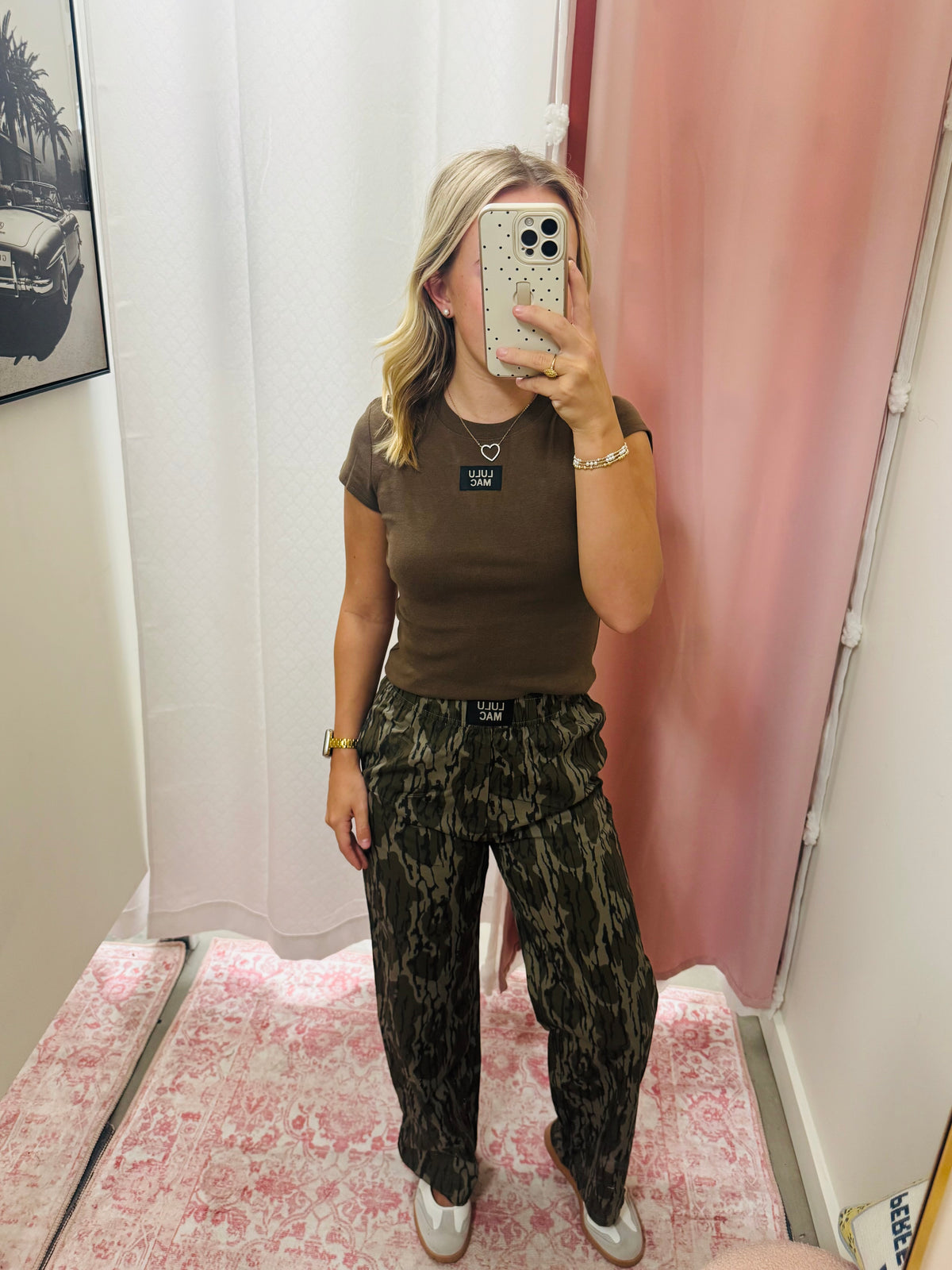 Lulumac Dark Olive Tee
