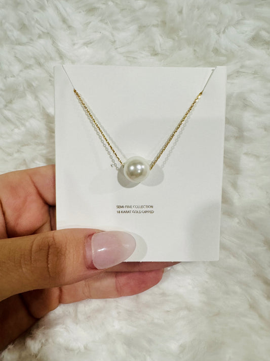 Single Pearl Necklace