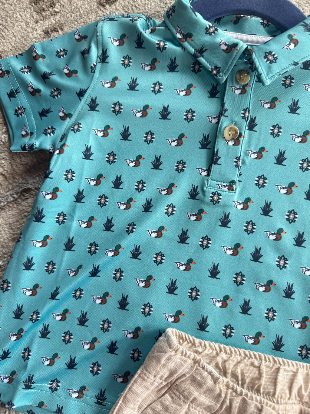 Boy Duck Performance Polo