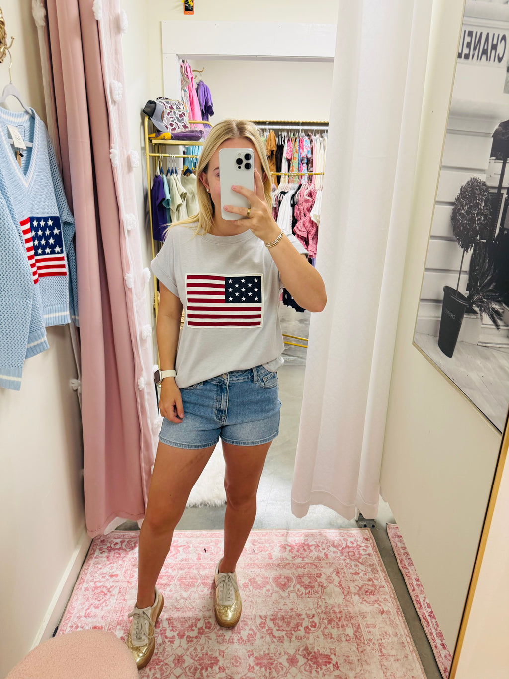USA Denim Shorts