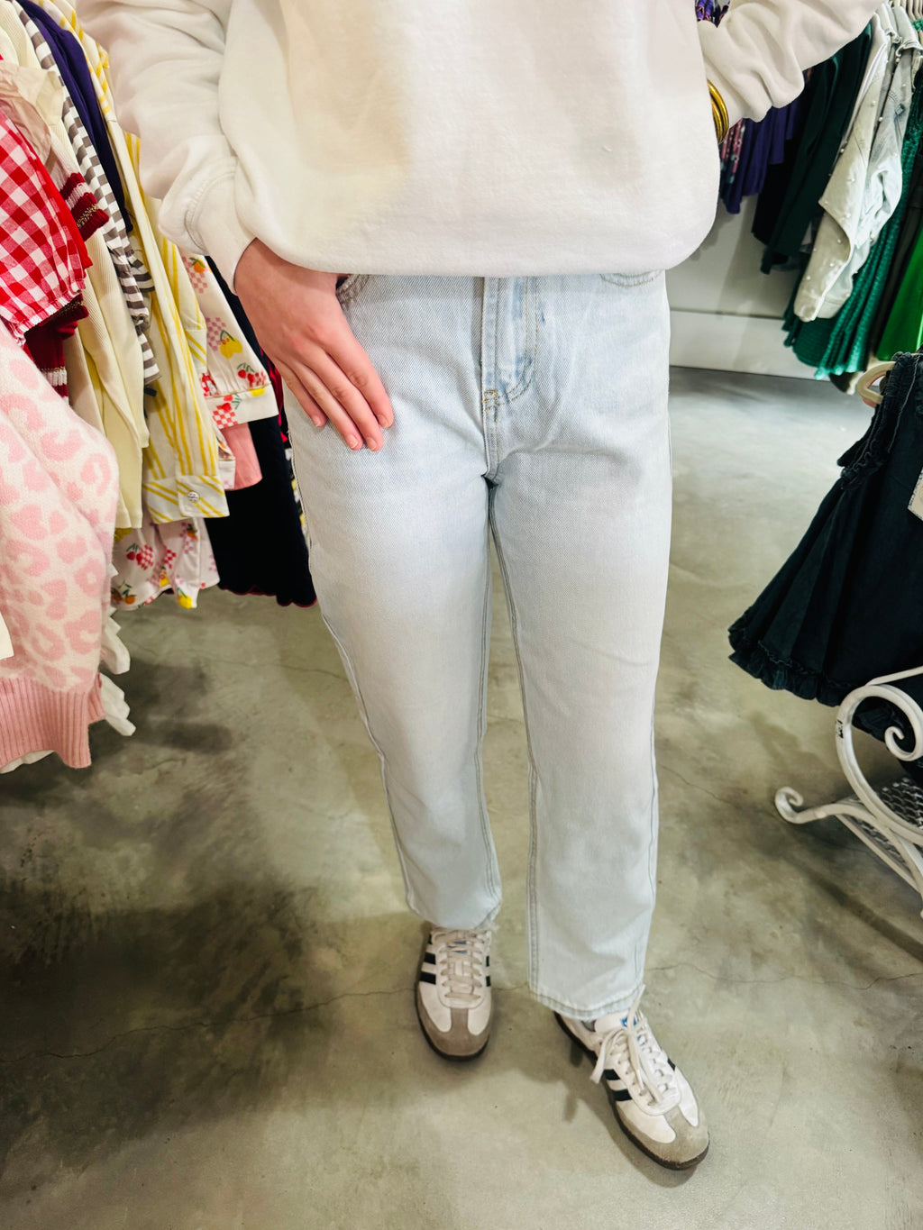 Girls Straight Leg Jean