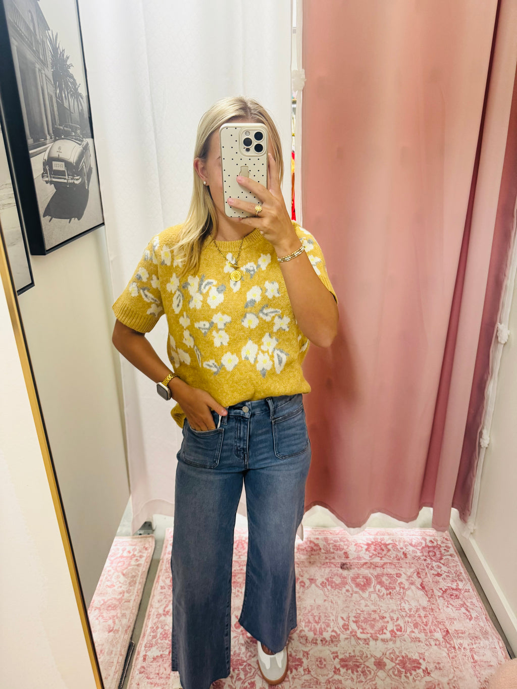 Mustard Cozy Sweater Top