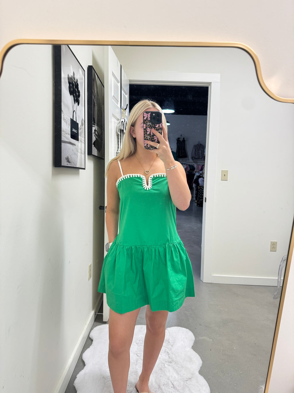 Kelly Green Dress