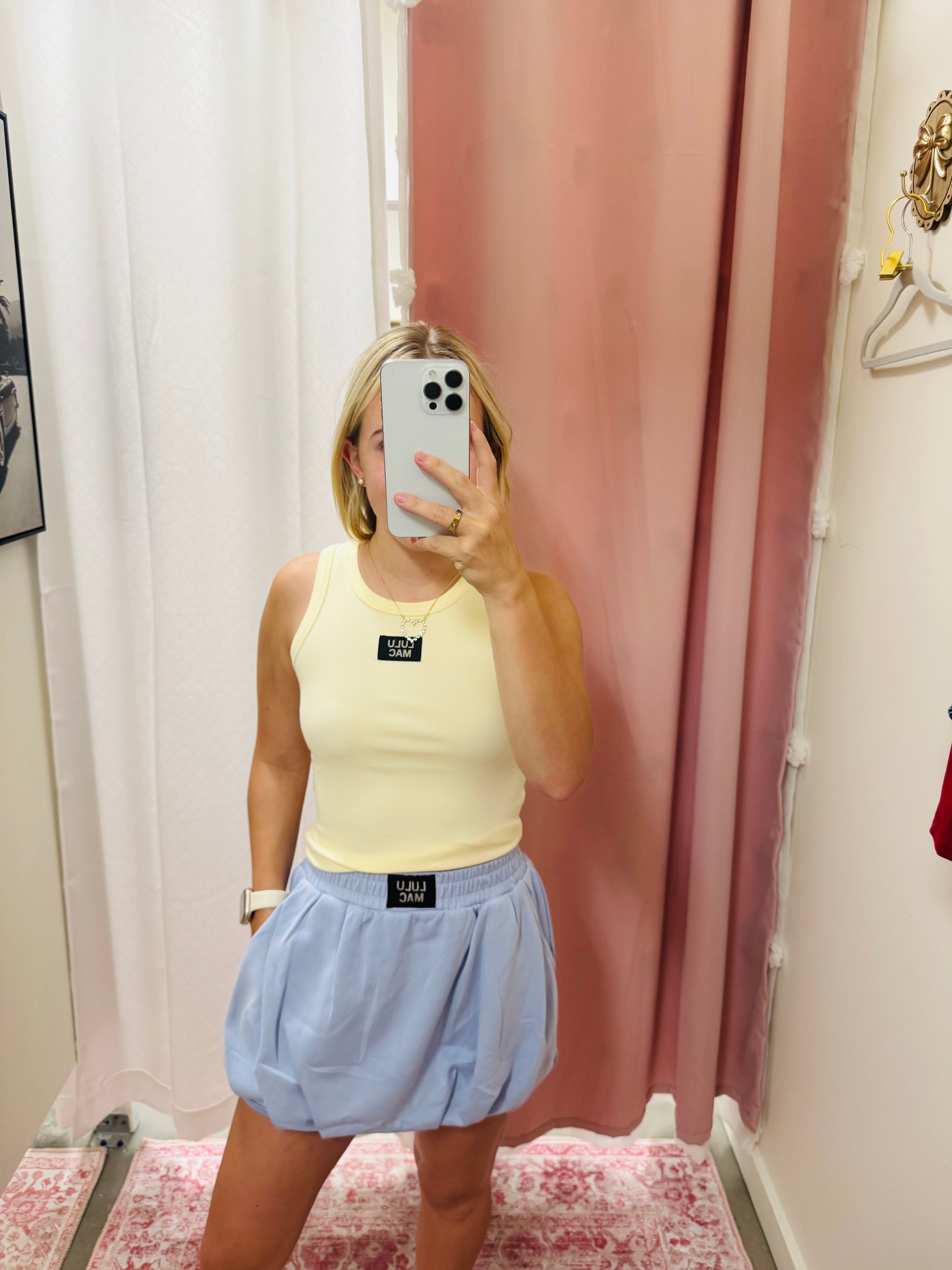Pale Yellow Tank