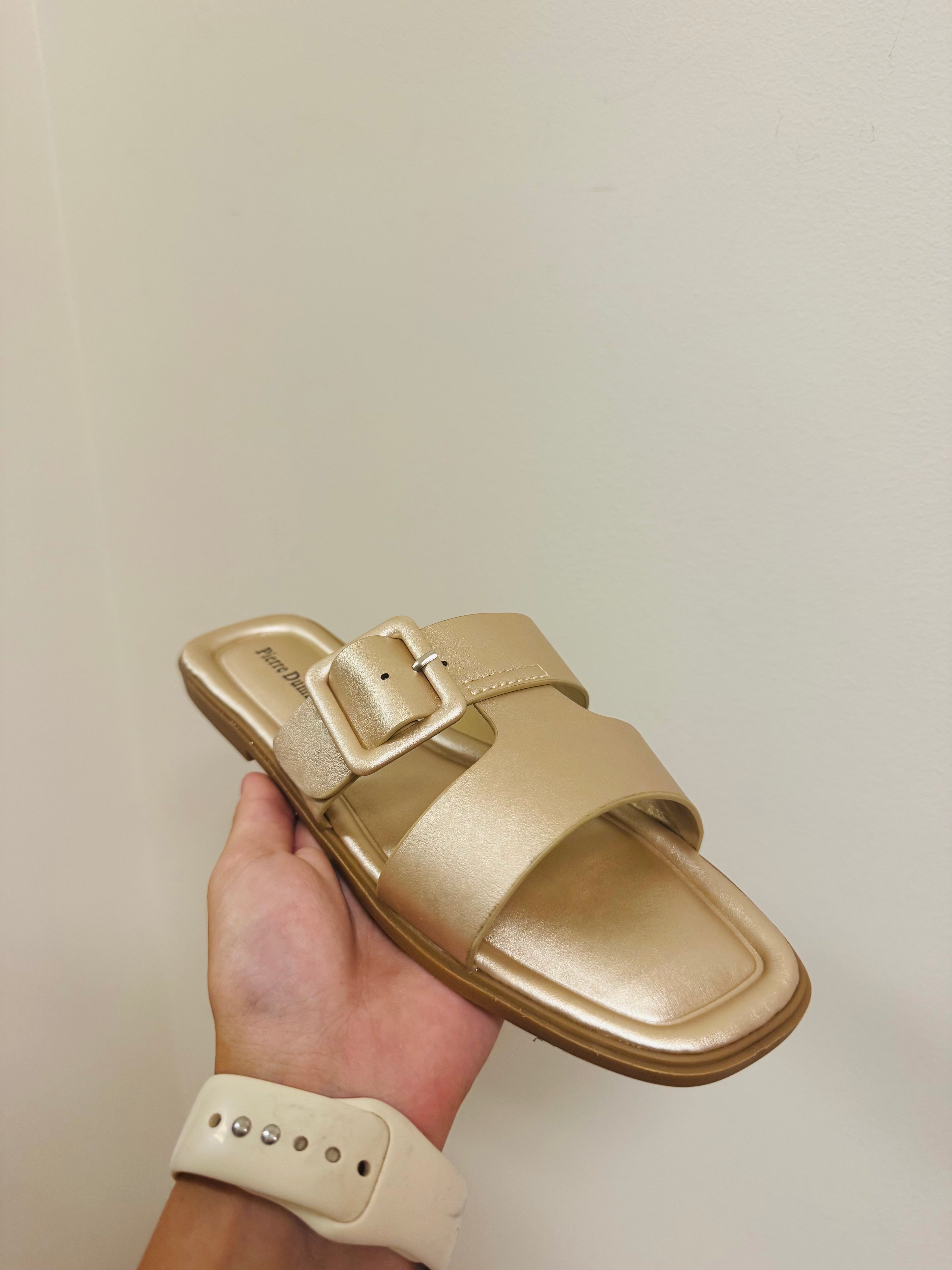 Gold H Sandal