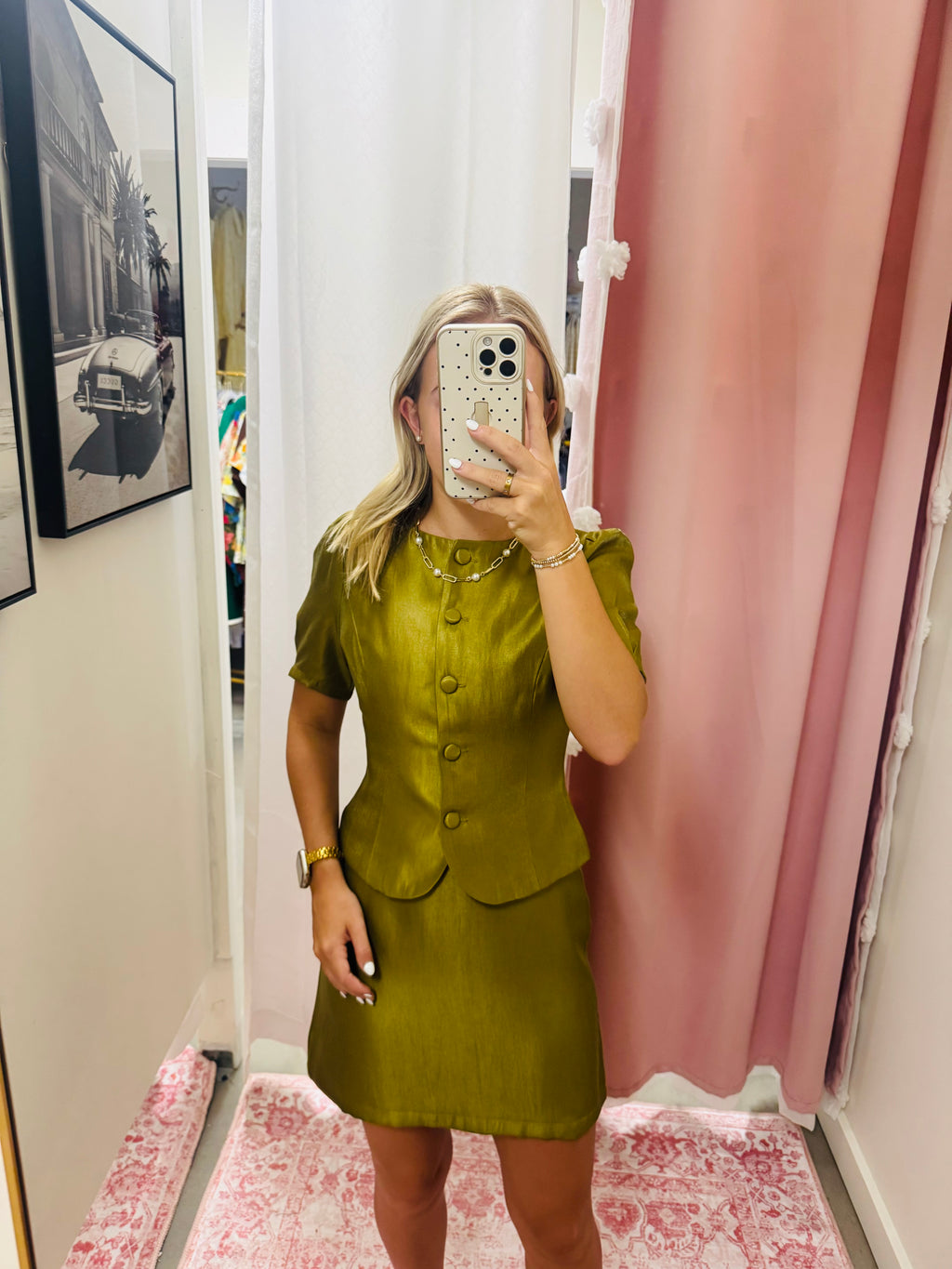 Shimmer Green Fancy Set