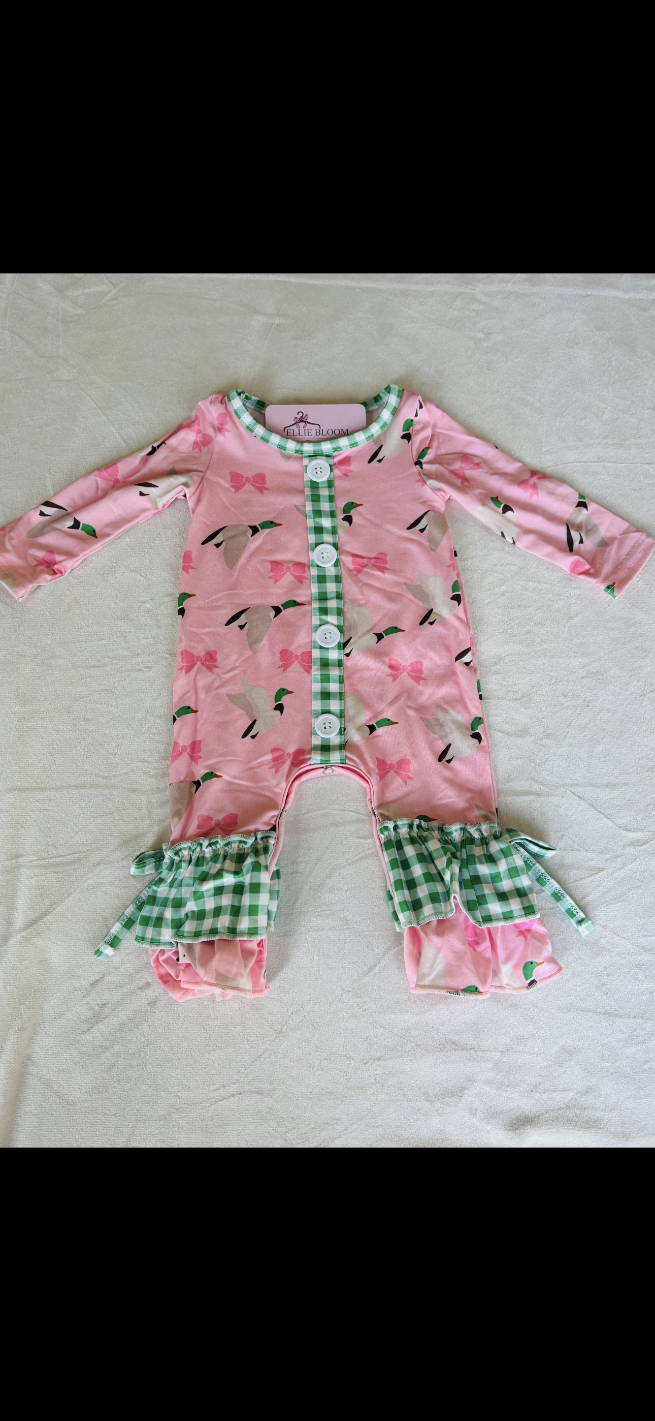 Pink Bow/Duck Zippie