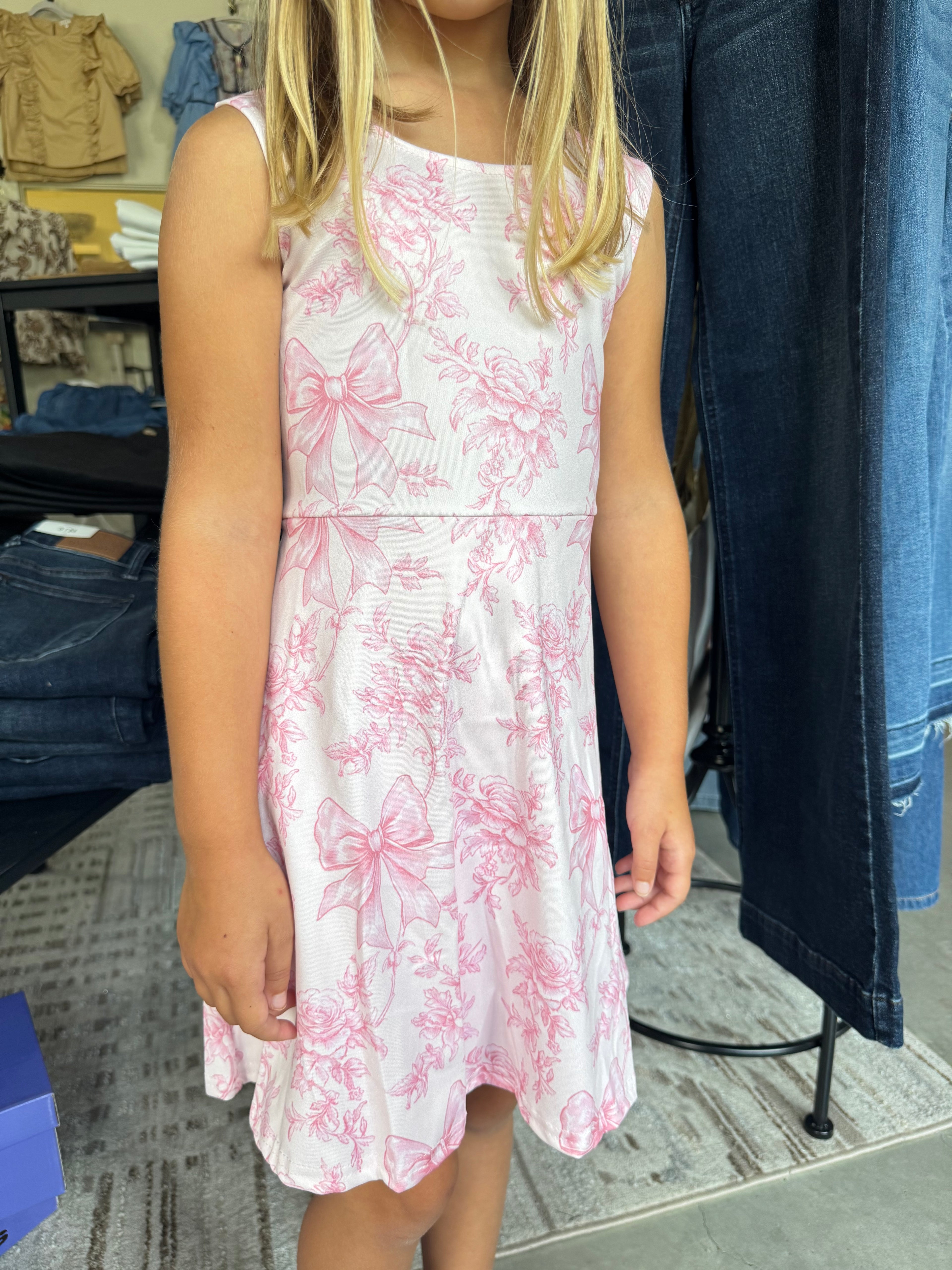 Vintage Pink Athletic Dress