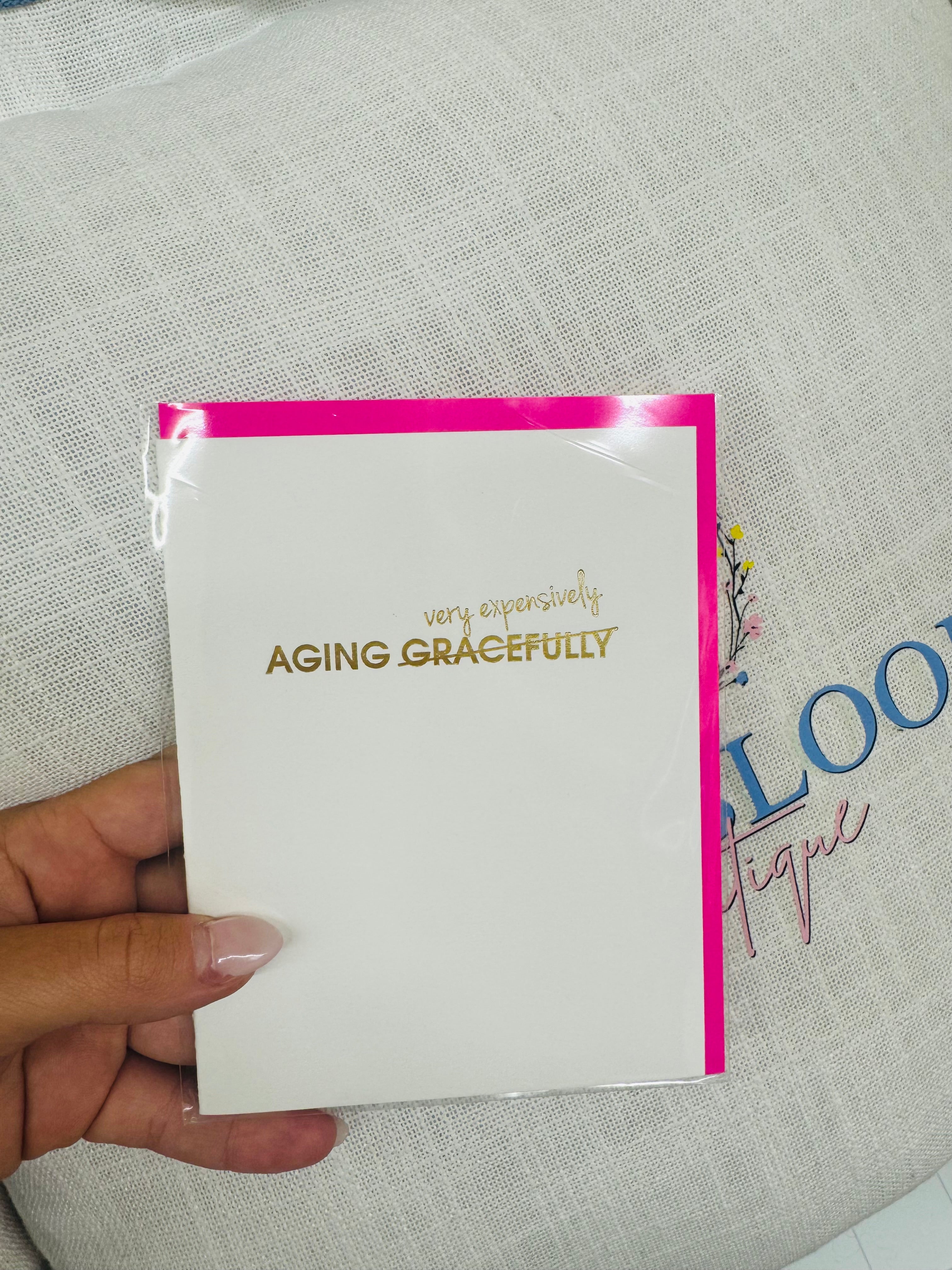 Aging Very Expensively