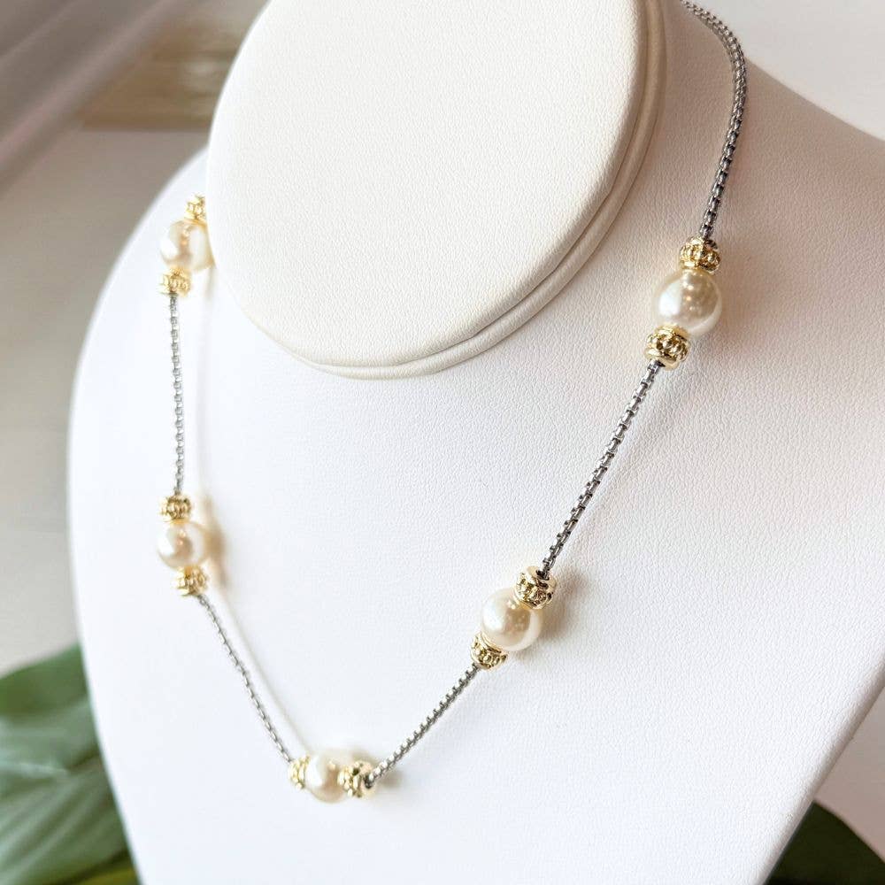 Whitney Pearl Necklace