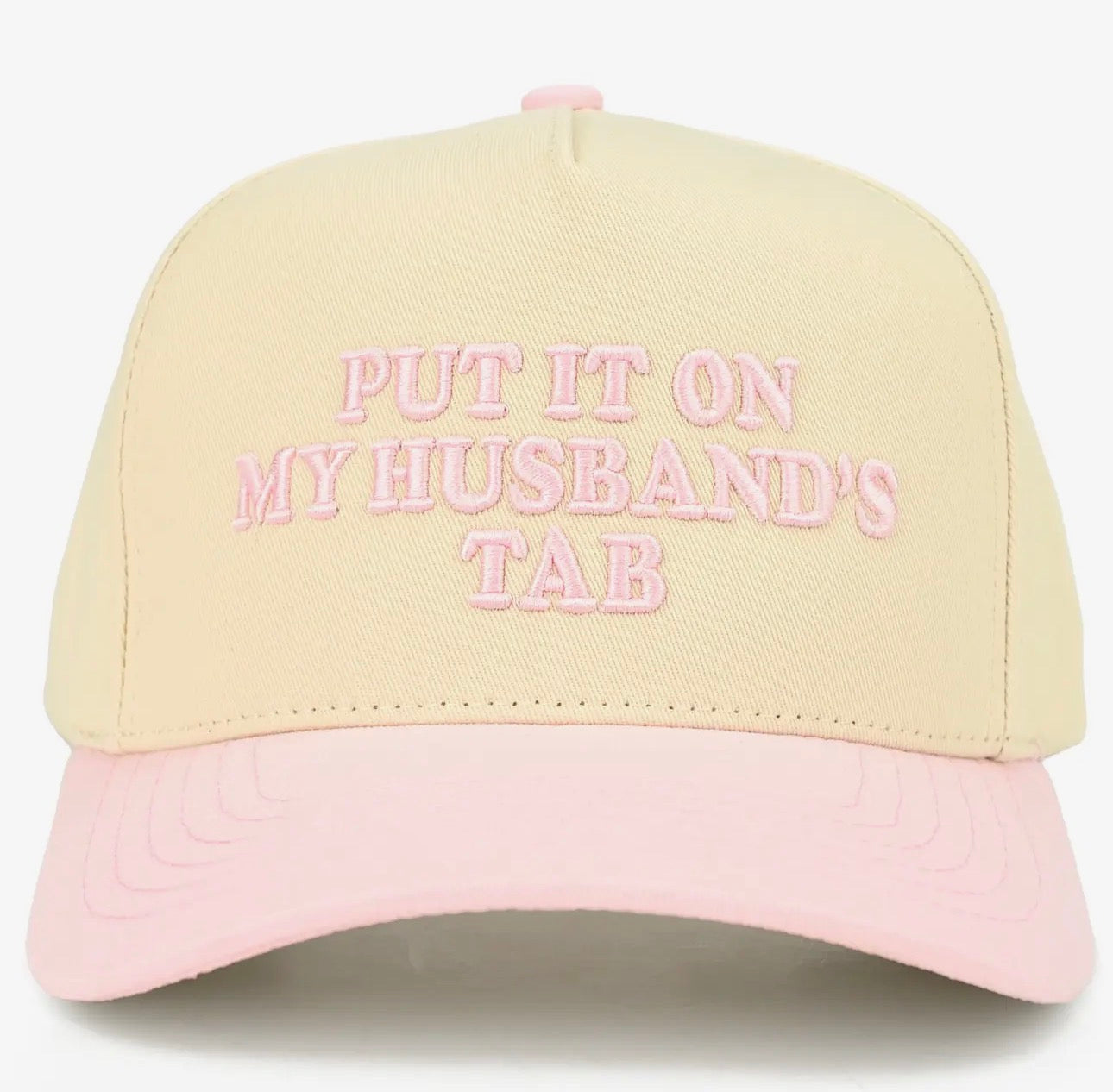 Put it on my Husband’s Tab