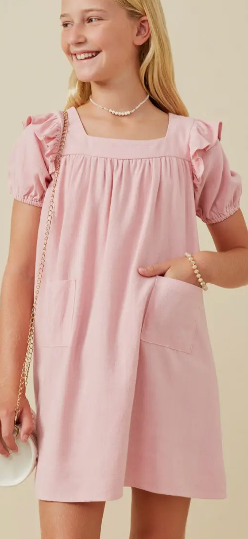 Girls Blush Dress