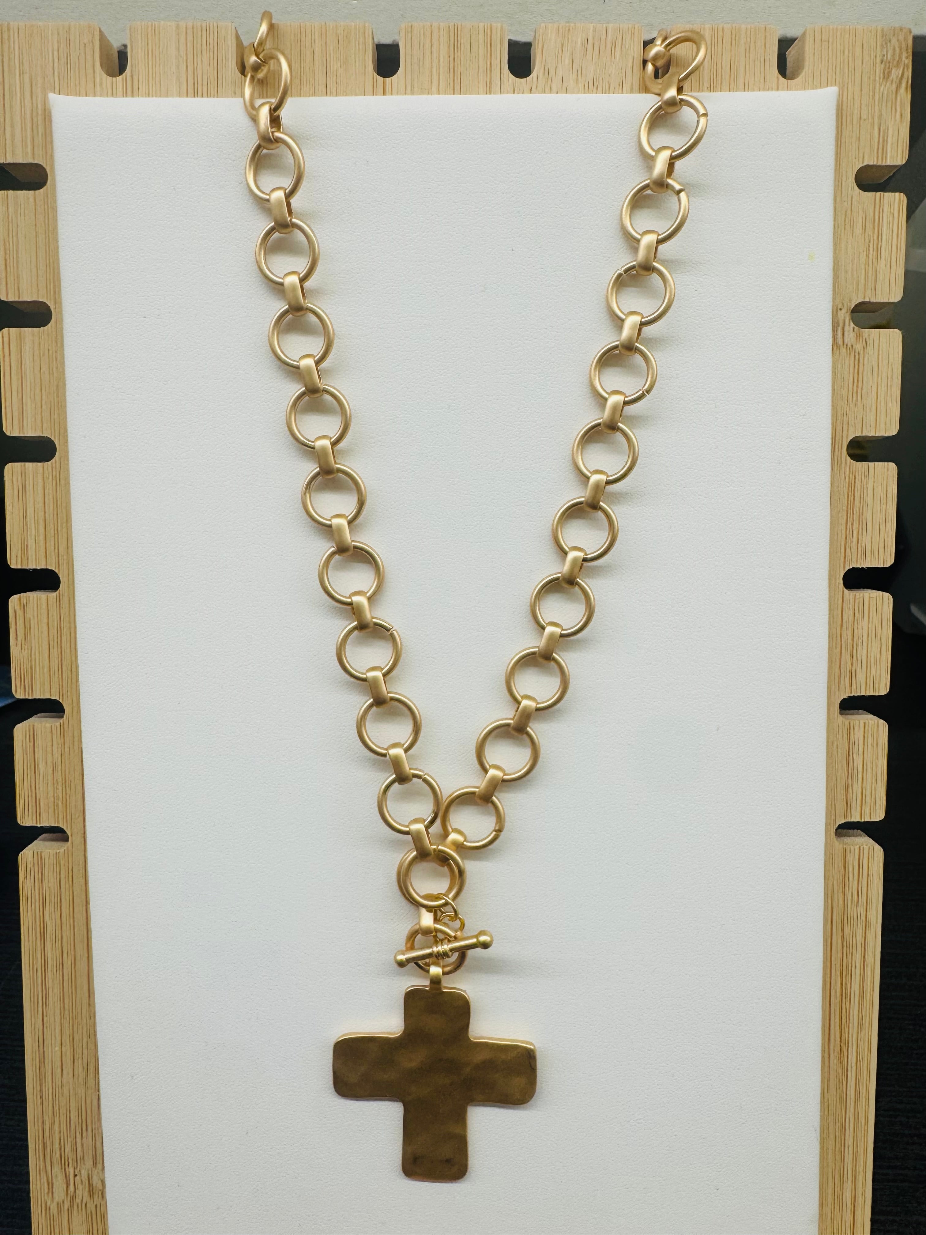 Grace Cross Necklace