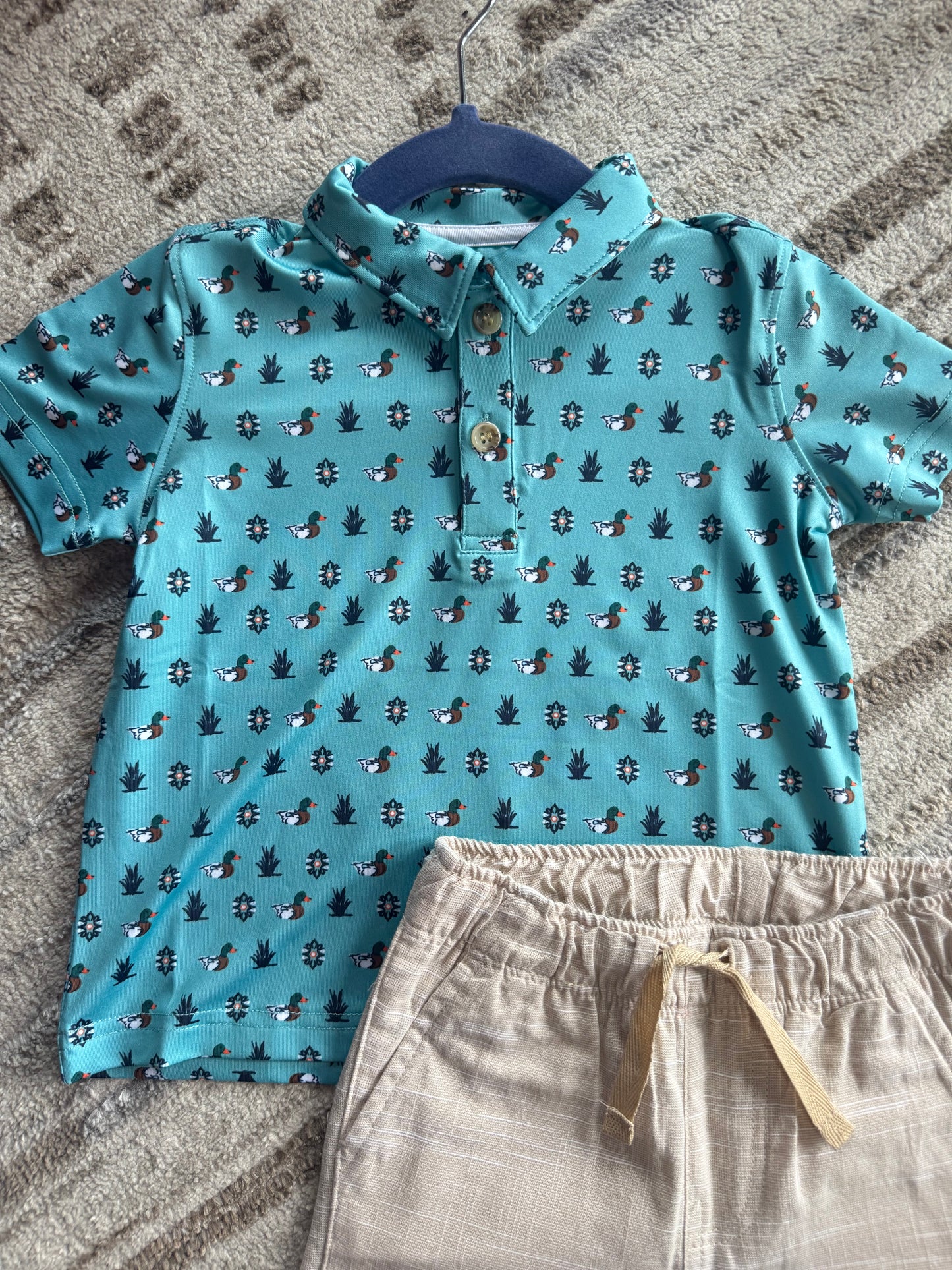 Boy Duck Performance Polo