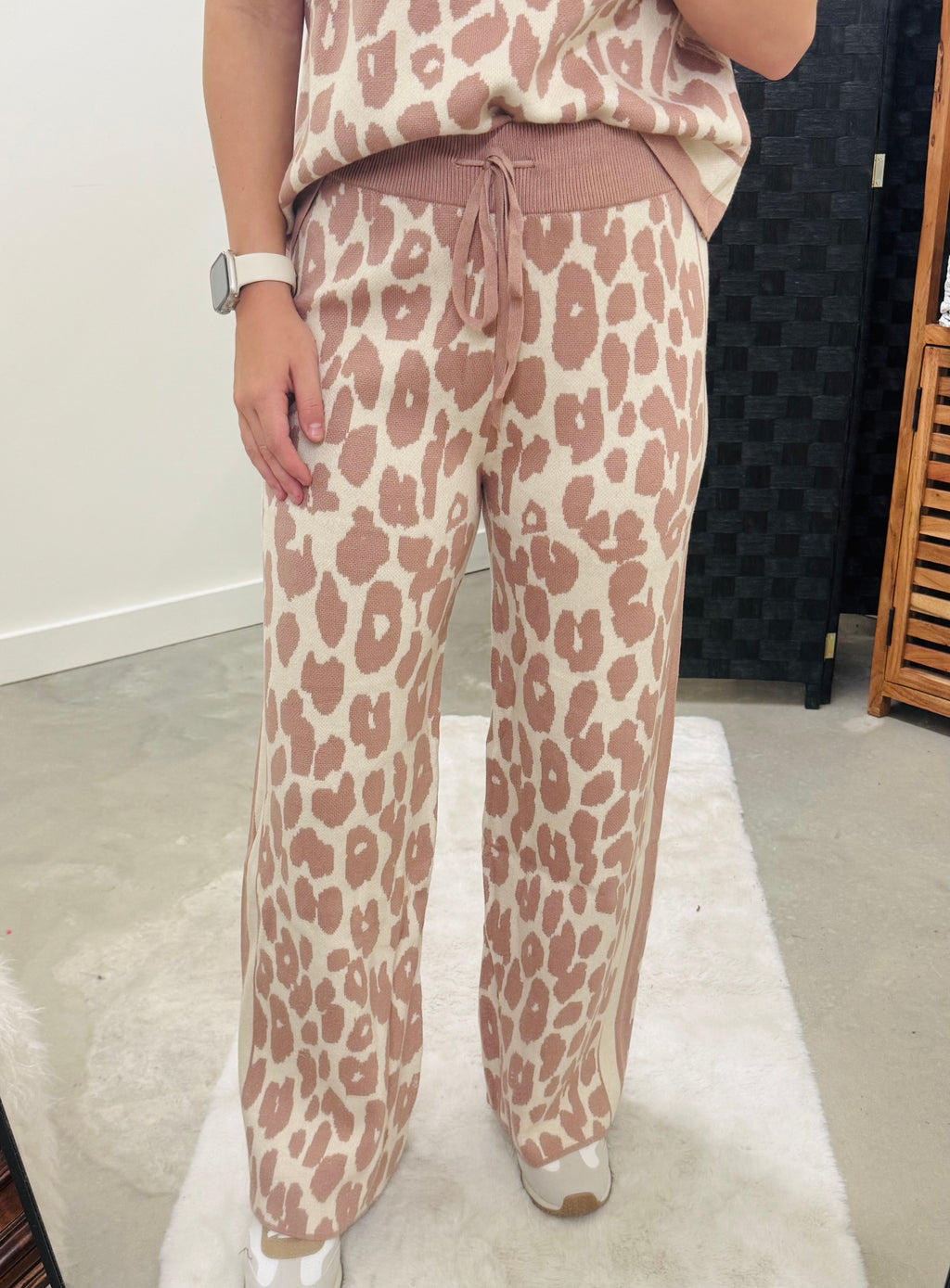 Light Brown Cheetah Pants