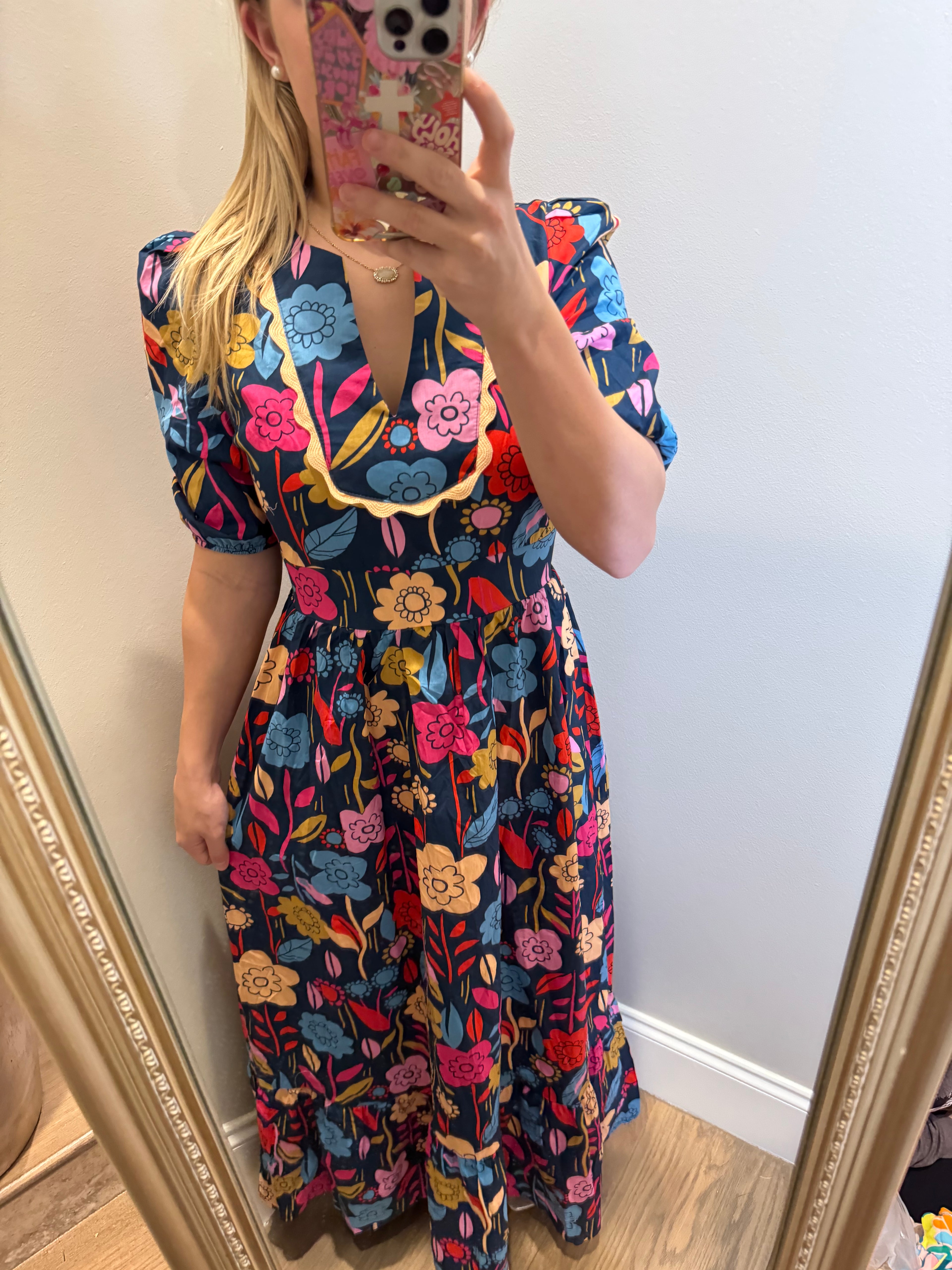Full Bloom Floral Dress