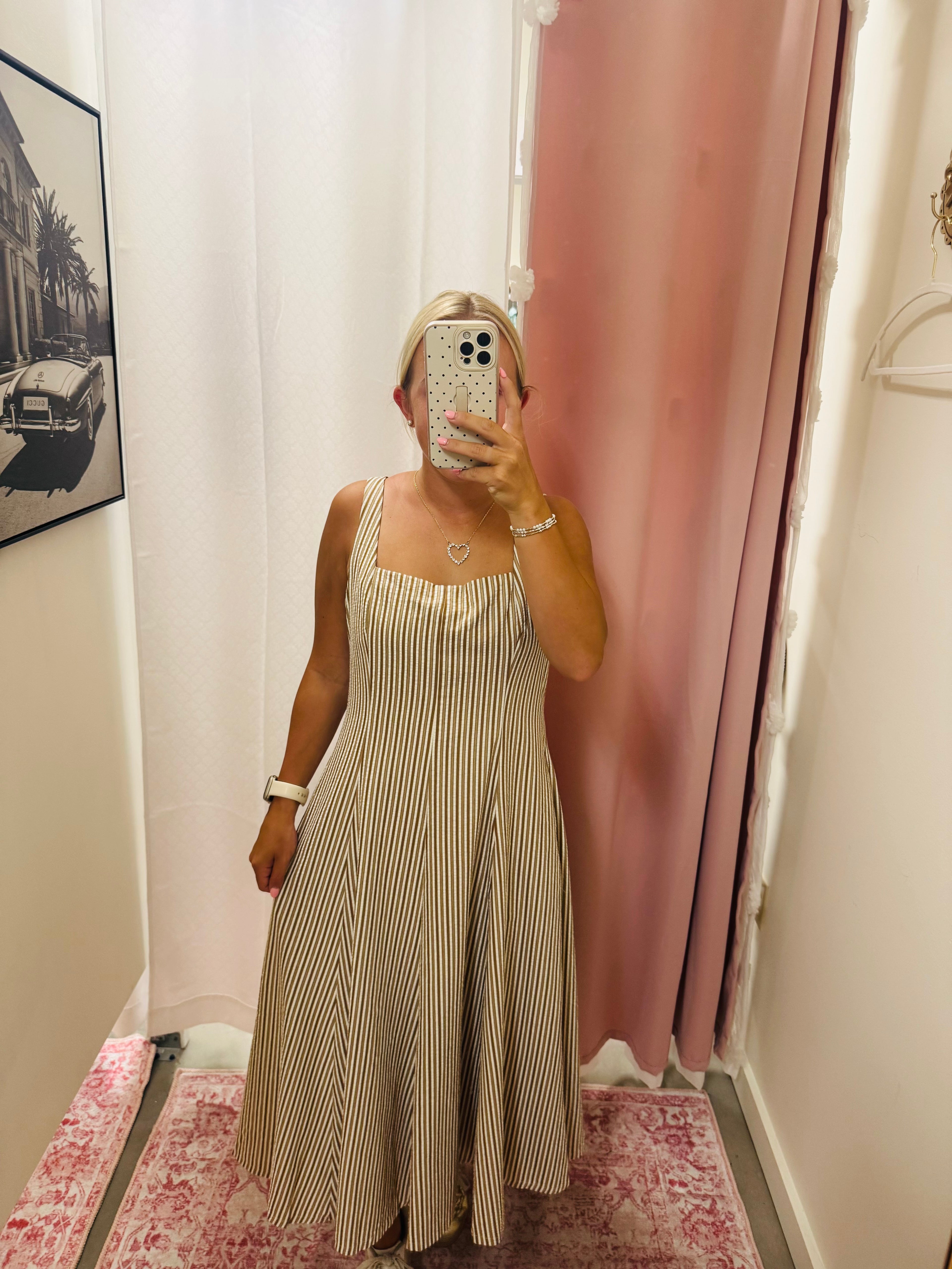 Fit and Flare Midi Dress