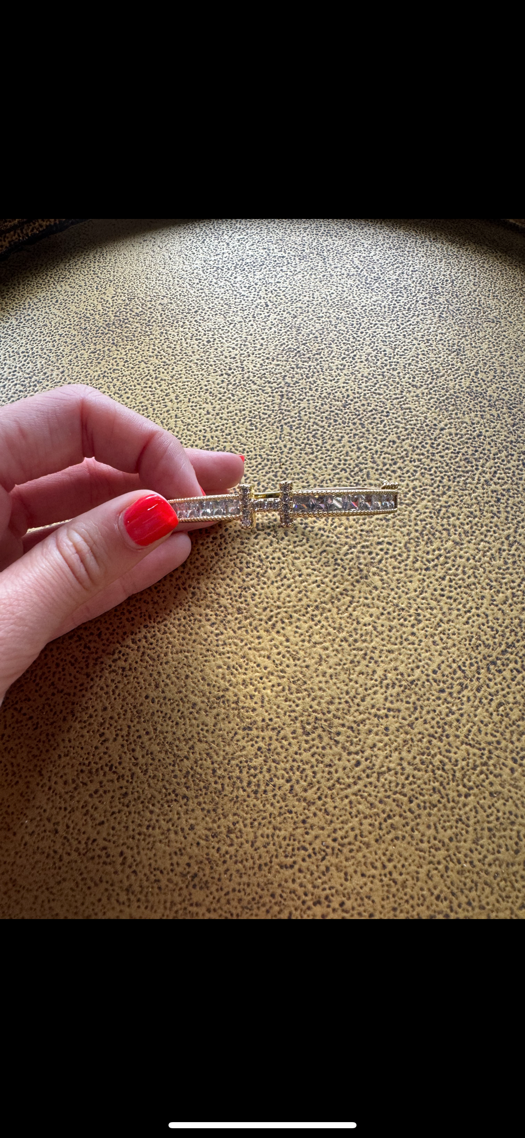 Crystal H Bracelet(water resistant)